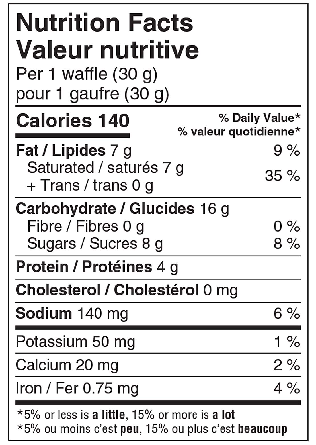 NAAK Vanilla Ultra Energy Waffles