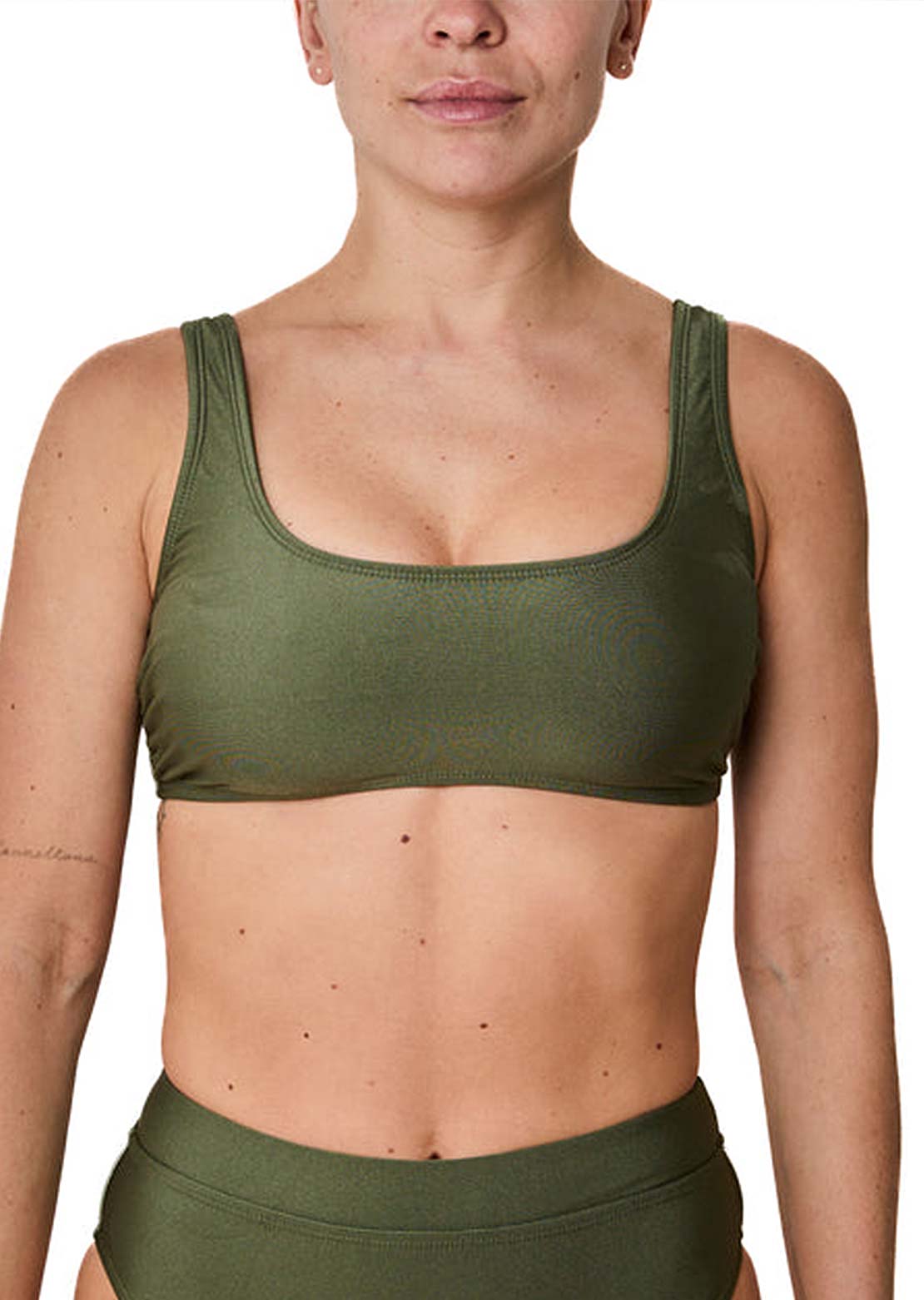 Nana Genevieve Bikini Top Khaki Green