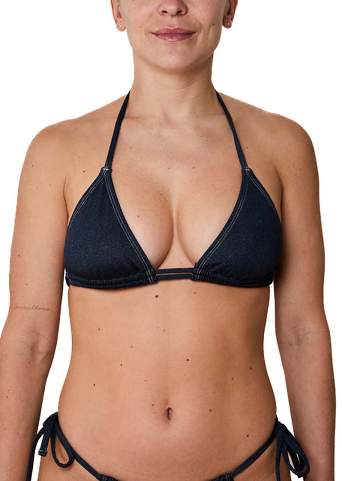 Nana Natalia Bikini Top Denim