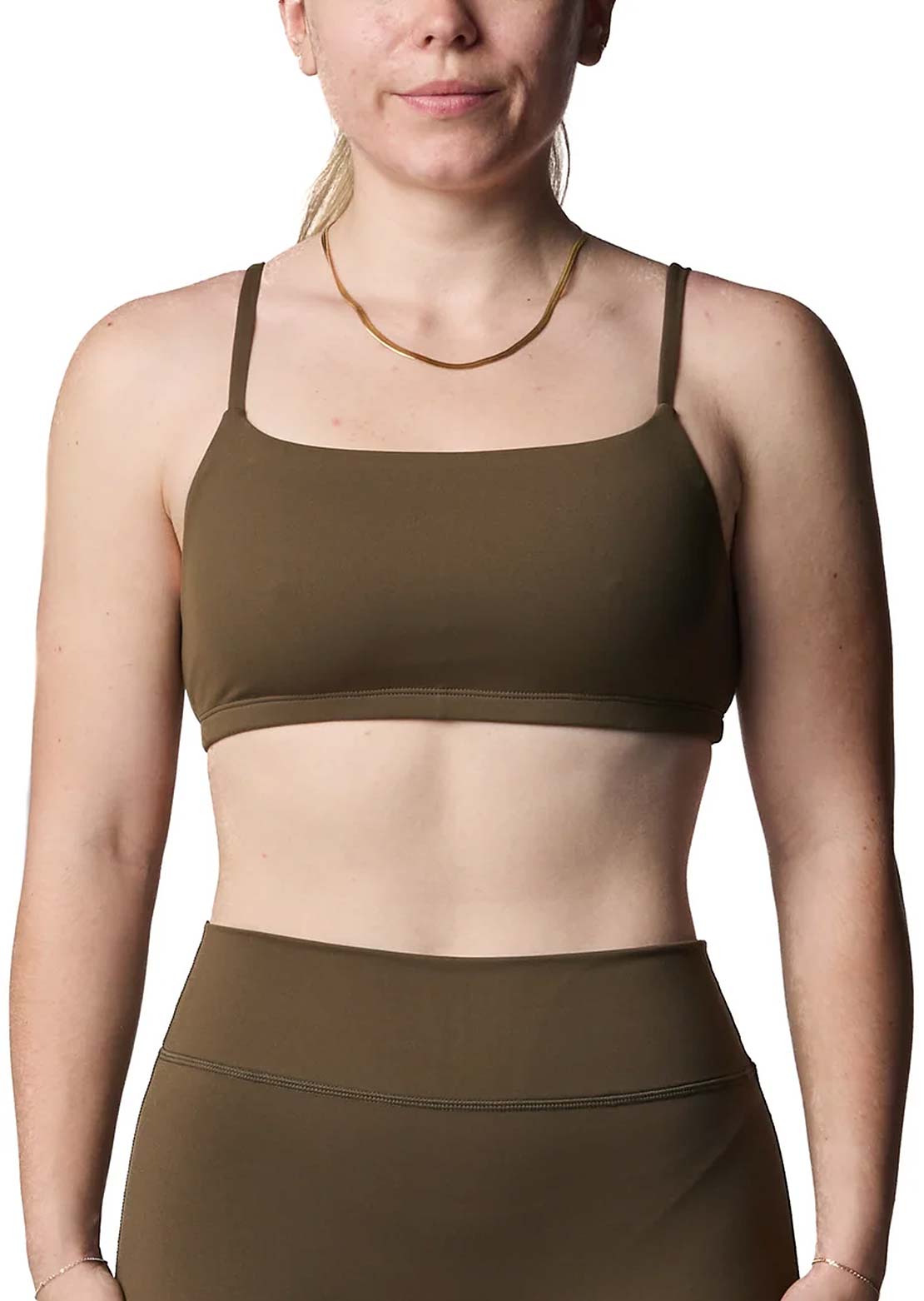 Nana Women's Gracie Sports Bra Khaki Green
