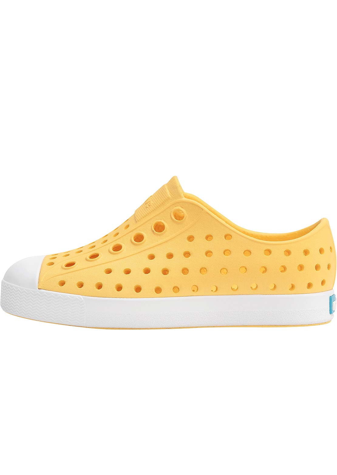 Native Junior Jefferson Shoes Pineapple Yellow/Shell White