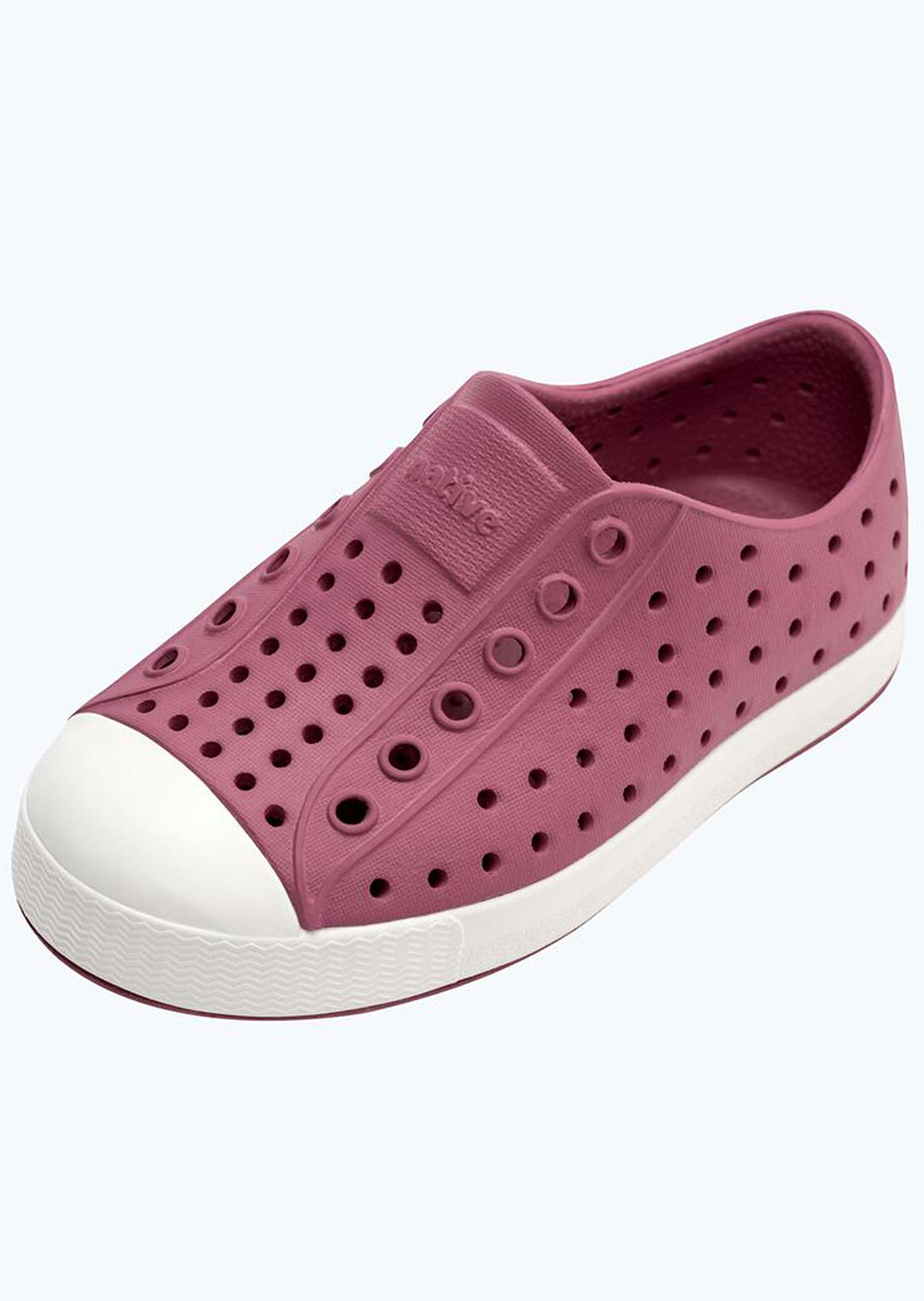 Native Junior Jefferson Shoes Twilight Pink/Shell White
