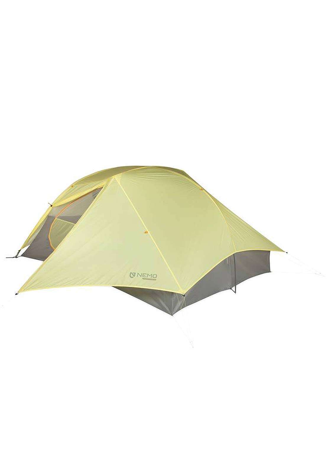 NEMO Equipment Mayfly OSMO 3-Person Tent Citron/Mango