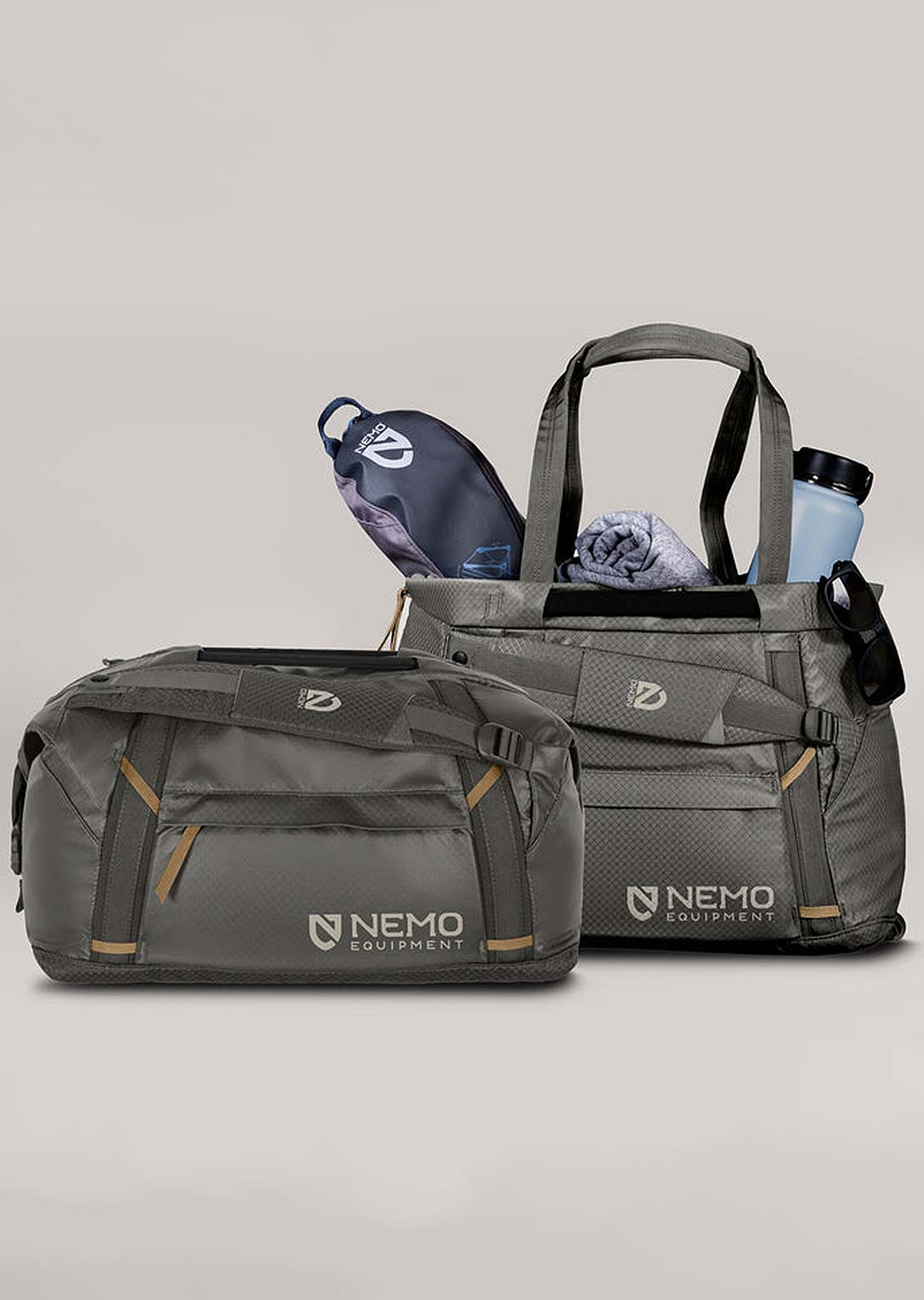NEMO Unisex Double Haul Convertible Duffel & Tote Bag