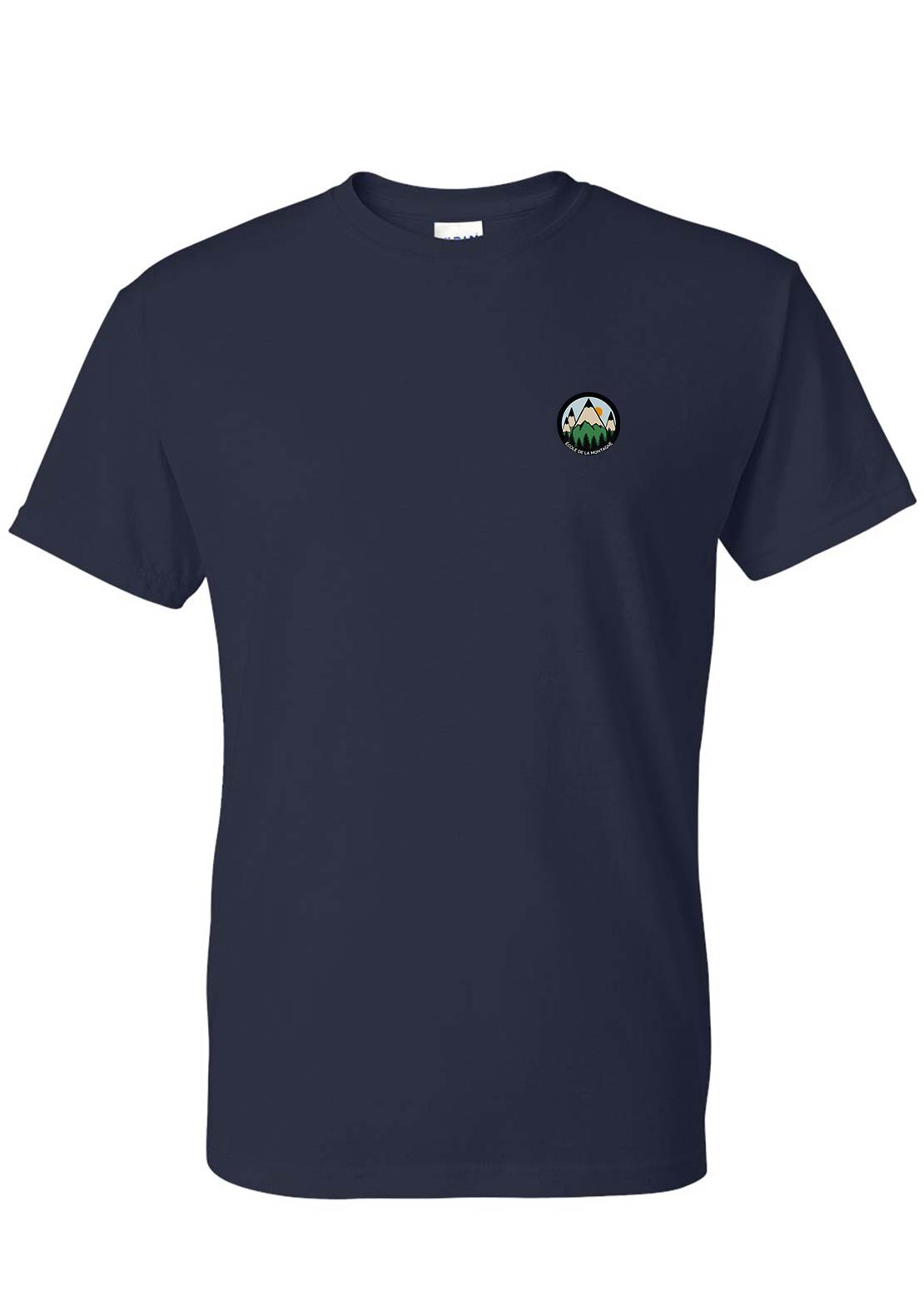 École De La Montagne T-Shirt Adulte Navy