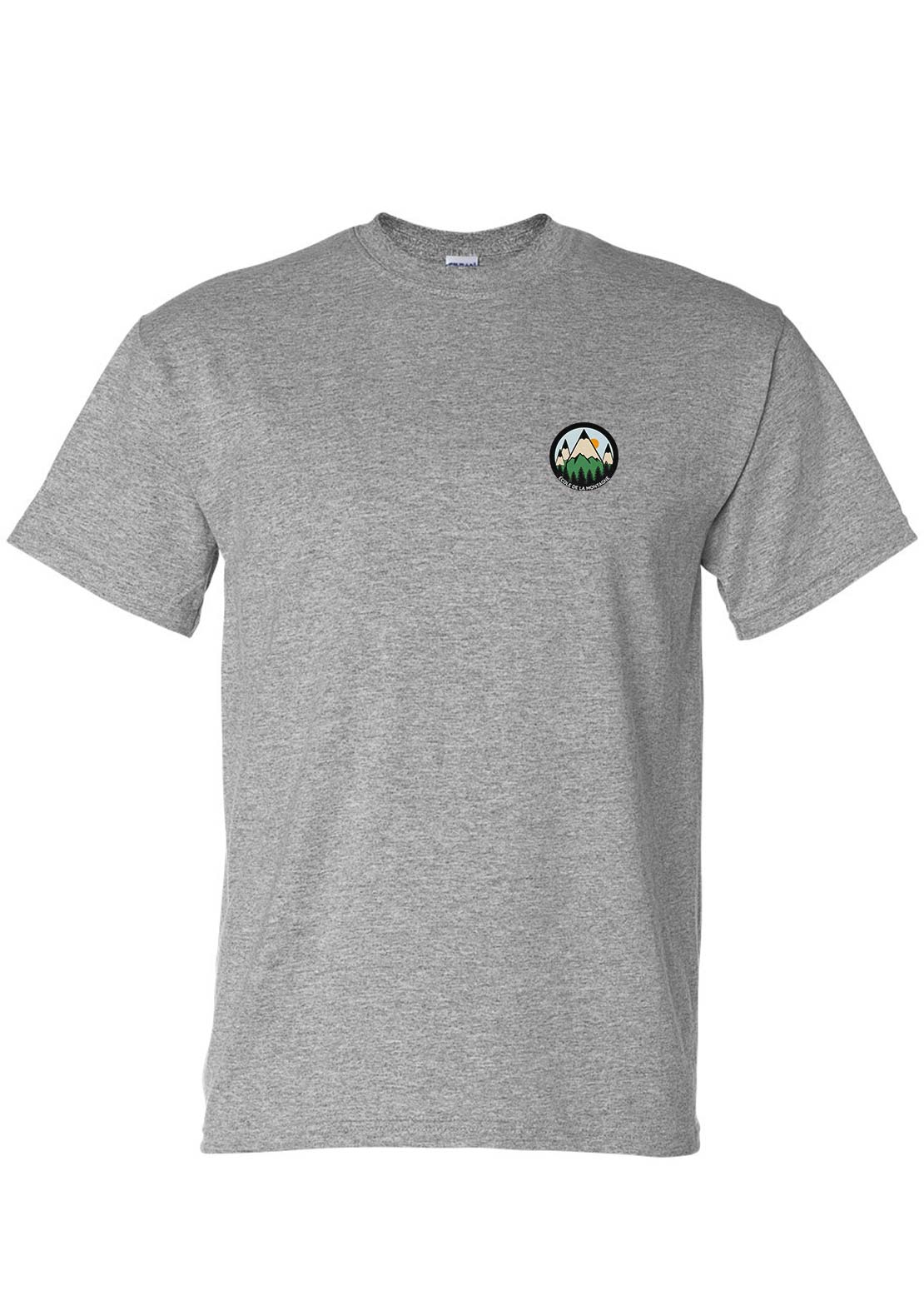 École De La Montagne T-Shirt Adulte Grey