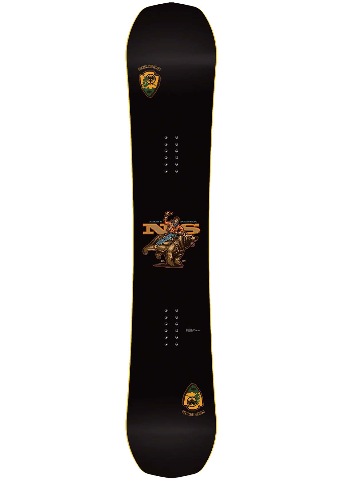 Never Summer Men's Easy Rider X Snowboard