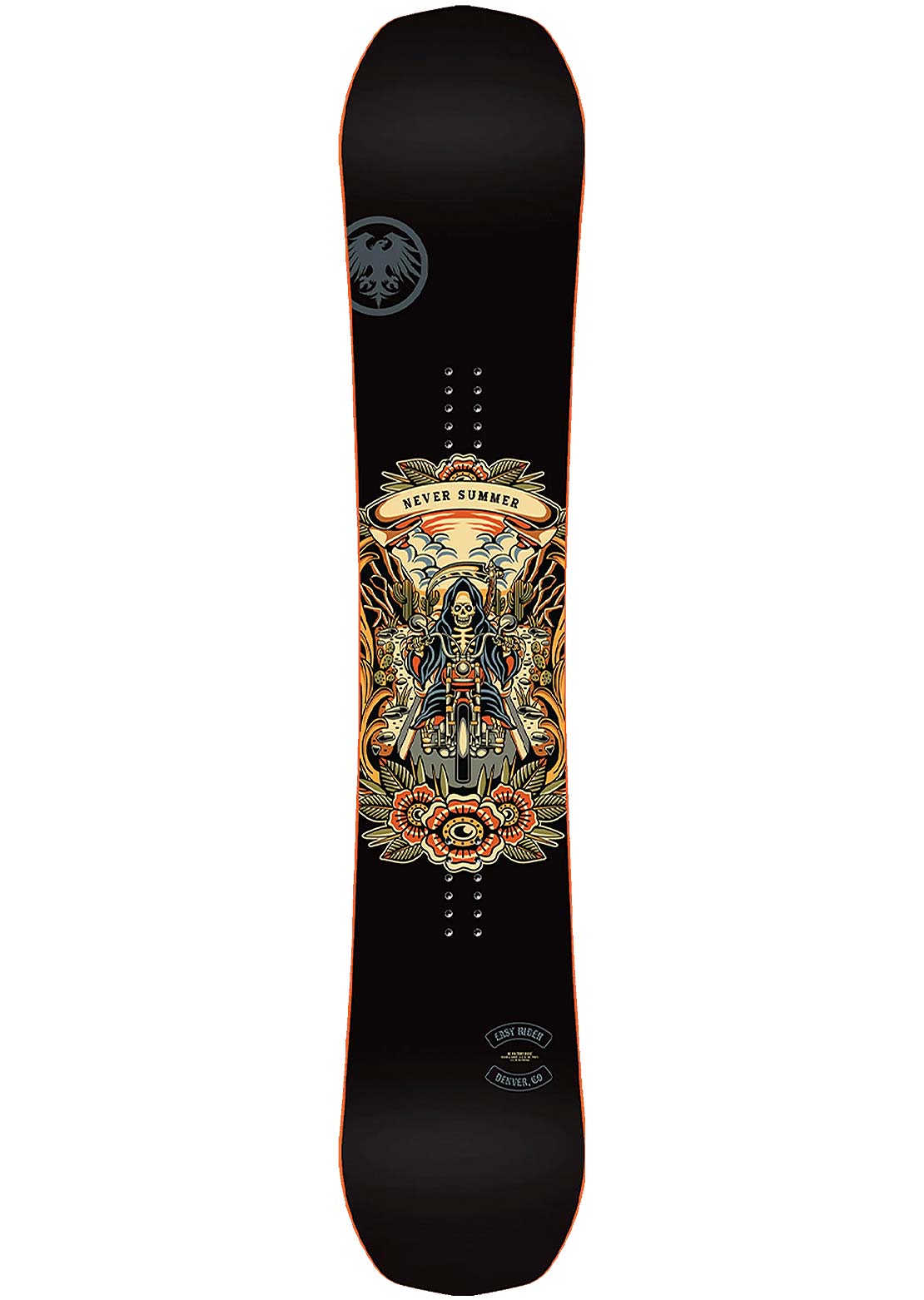 Never Summer Men&#39;s Easy Rider Wide Snowboard
