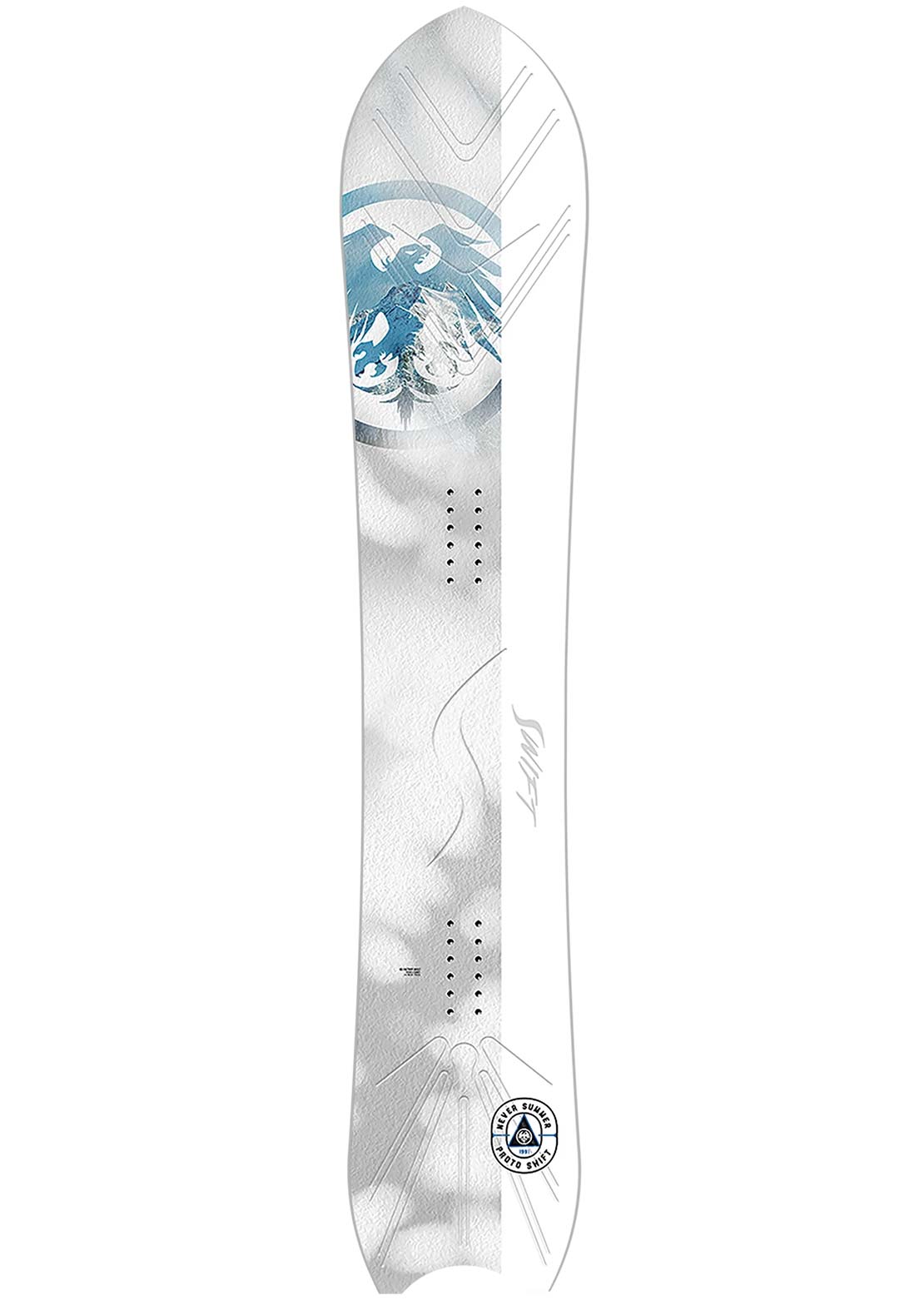 Never Summer Men's Proto Swift Snowboard