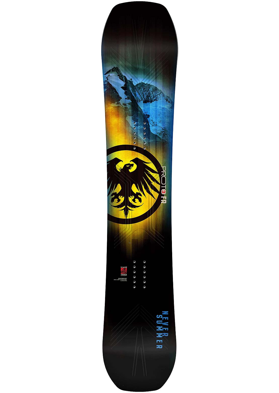 Never Summer Men's Proto Type 3 FR DF Snowboard