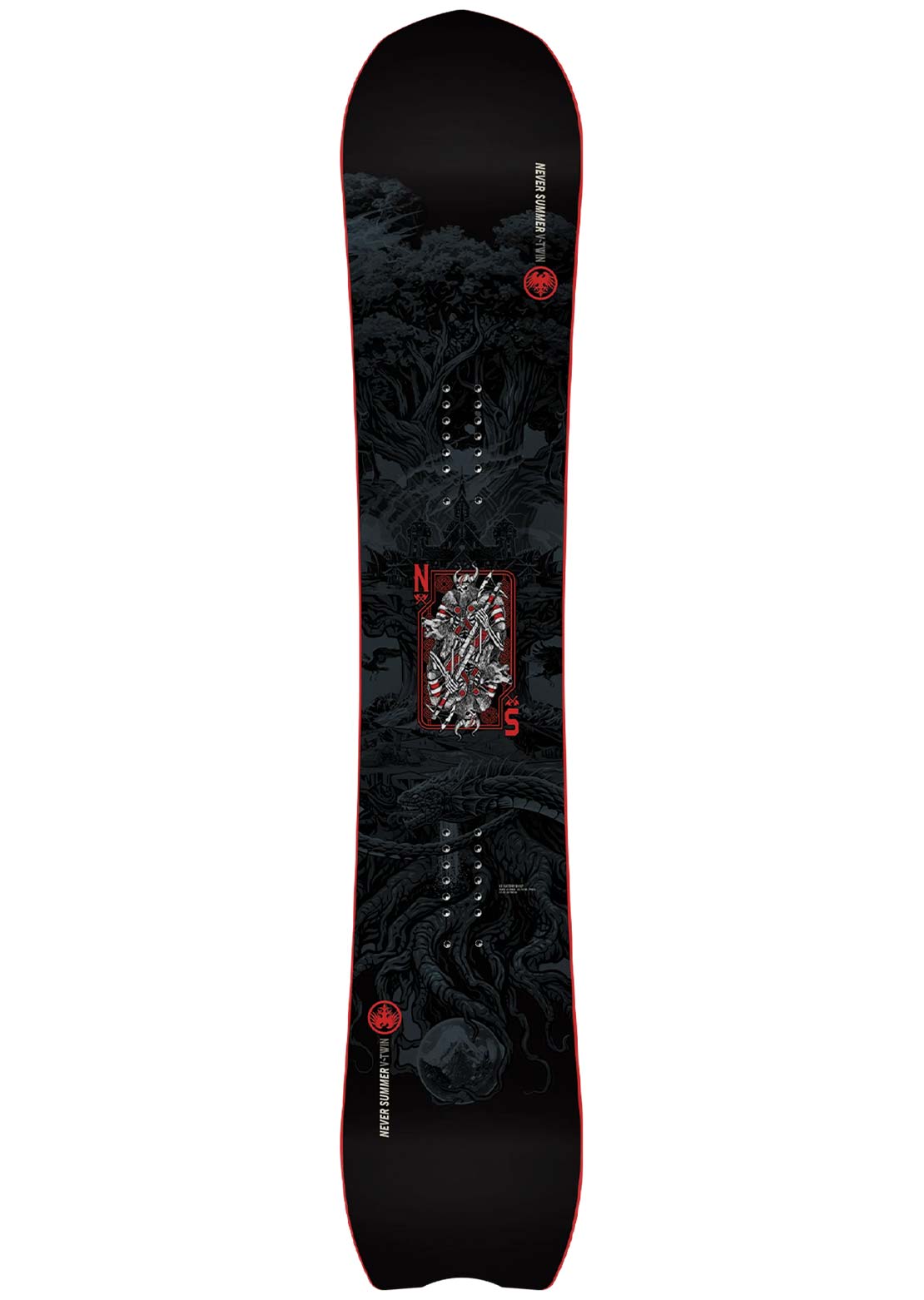 Never Summer Men's V-Twin Snowboard