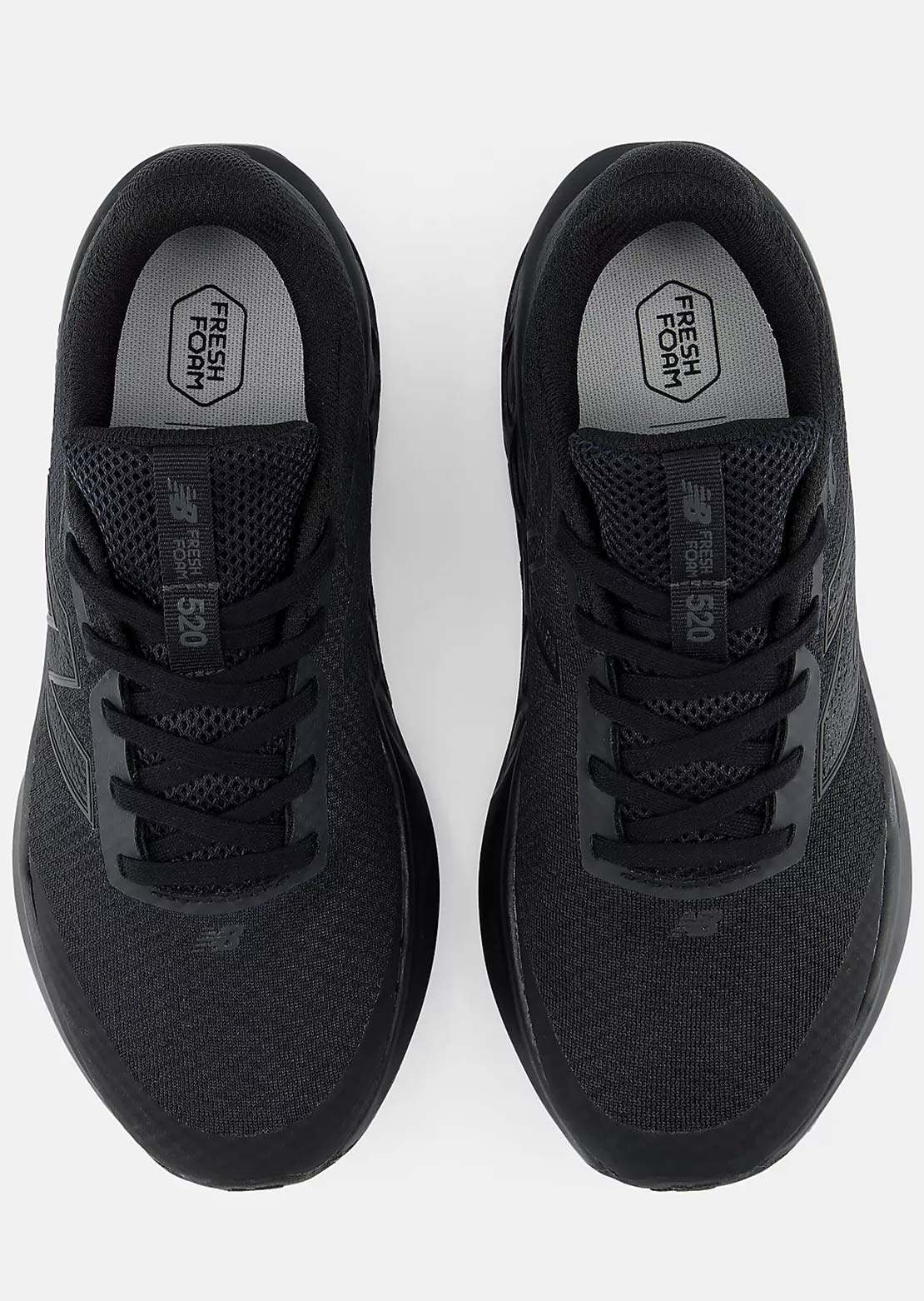 New Balance Junior 520 Lace Shoes Black