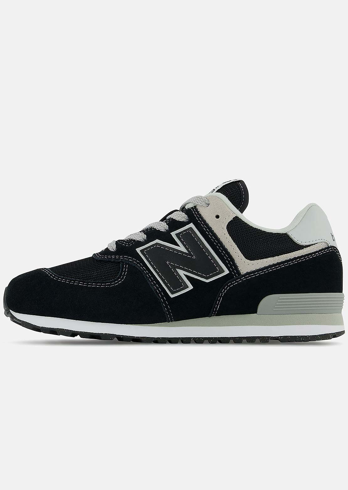New Balance Junior 574 Shoes Black