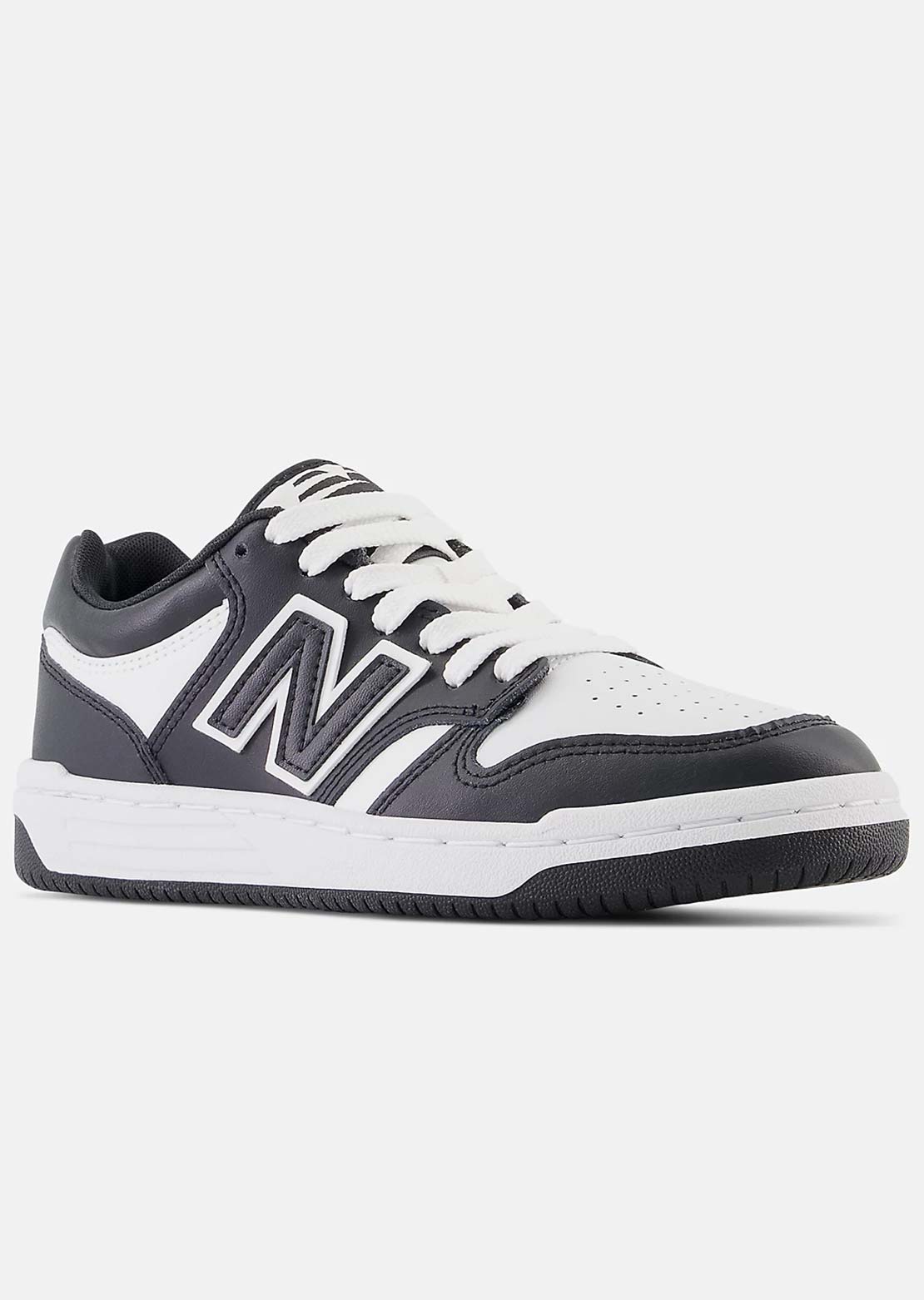 New Balance Junior B480 Lace Shoes Black