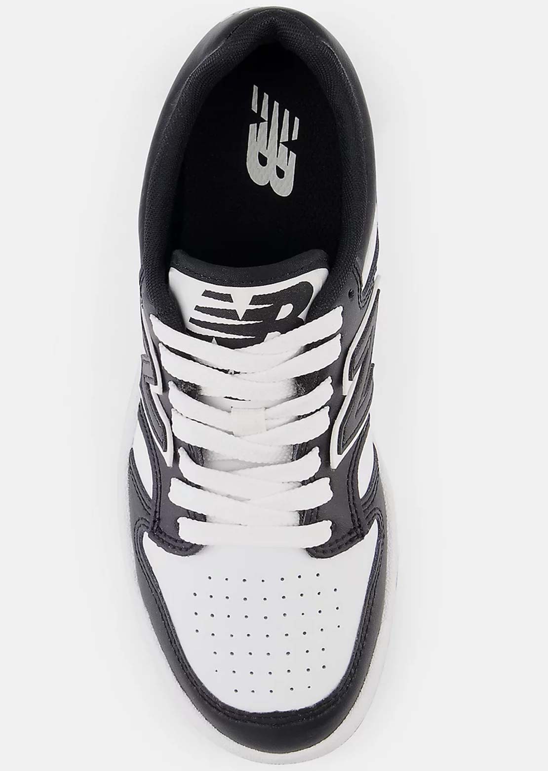 New Balance Junior B480 Lace Shoes Black