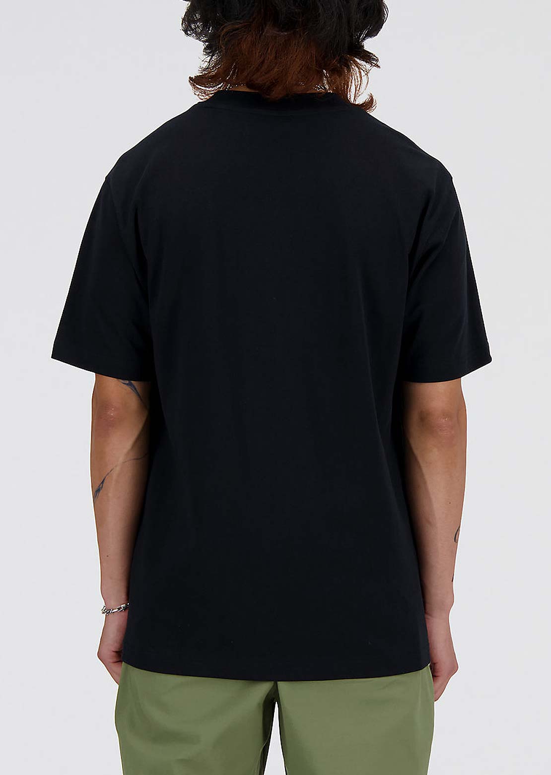 New Balance Men’s Athletics Cotton T-Shirt Black