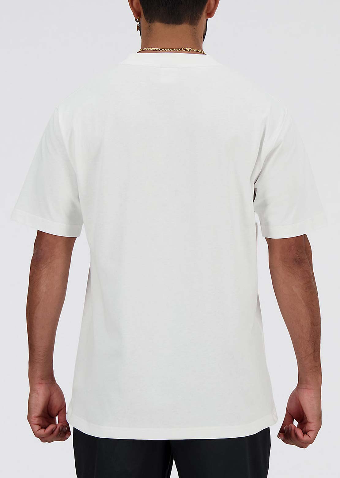 New Balance Men’s Athletics Cotton T-Shirt White