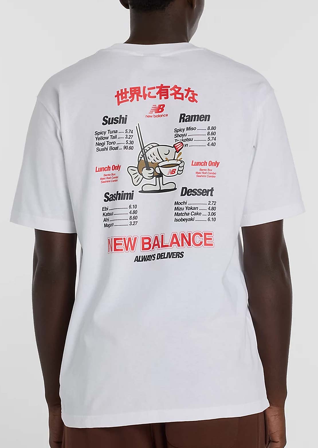 New Balance Men’s Ramen T-Shirt White