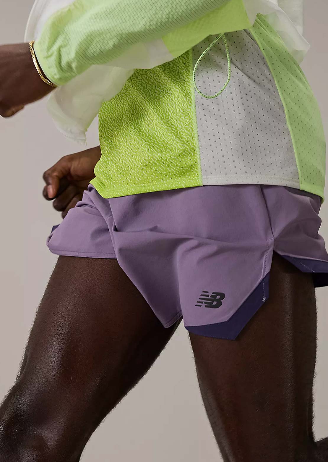 New Balance Men’s RC Essential 5" Shorts Candied Violet