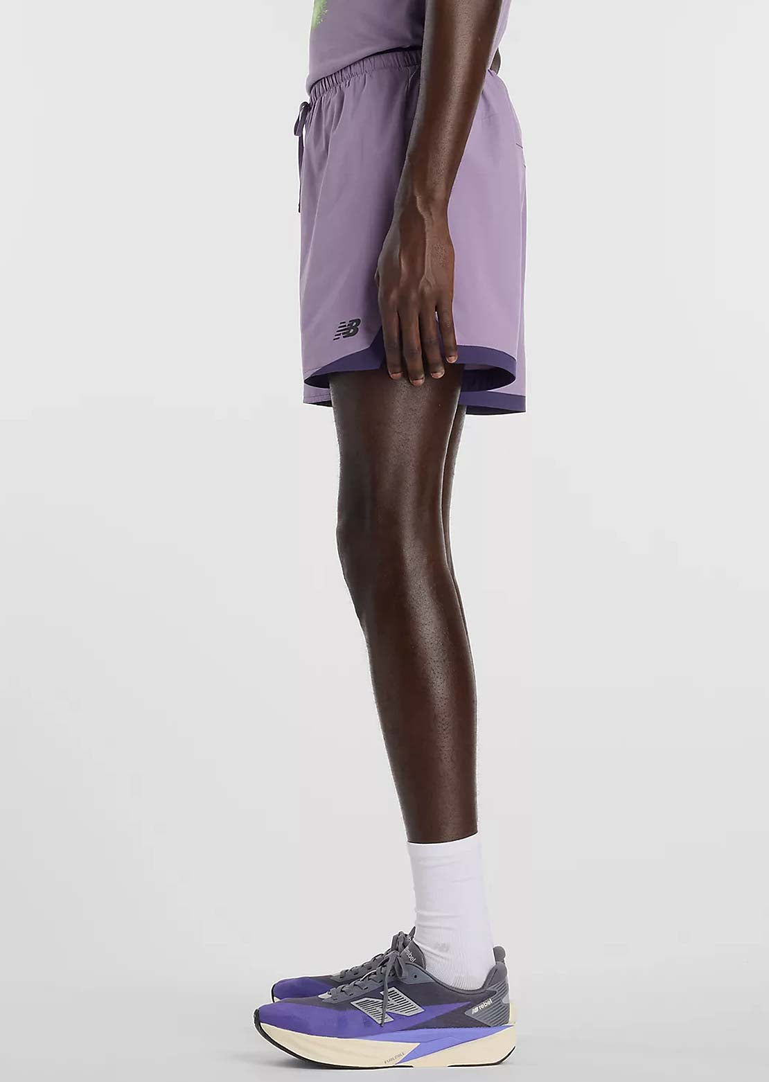 New Balance Men’s RC Essential 5" Shorts Candied Violet