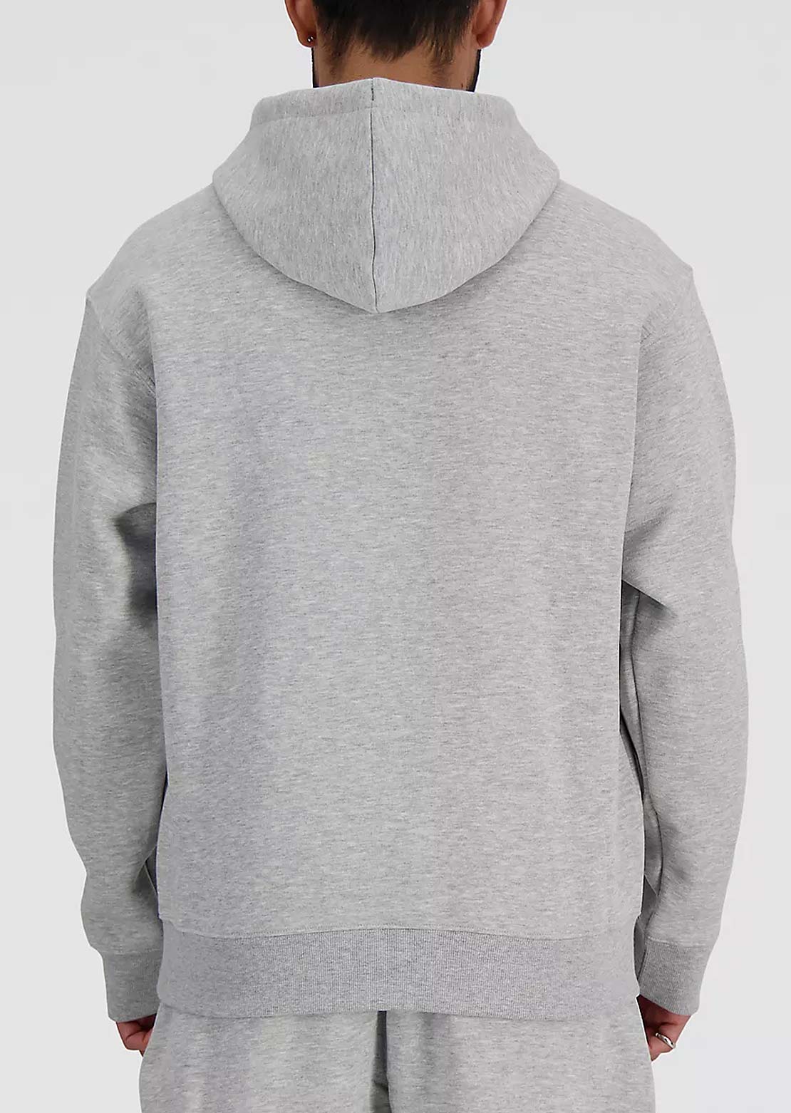 New Balance Men’s Sport Essentials Fleece Hood Grey