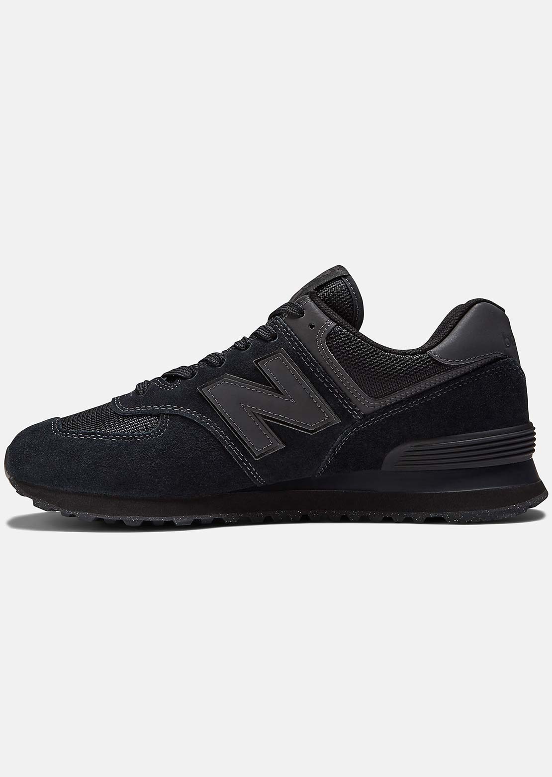 New Balance Men&#39;s 574 Shoes Black/Black