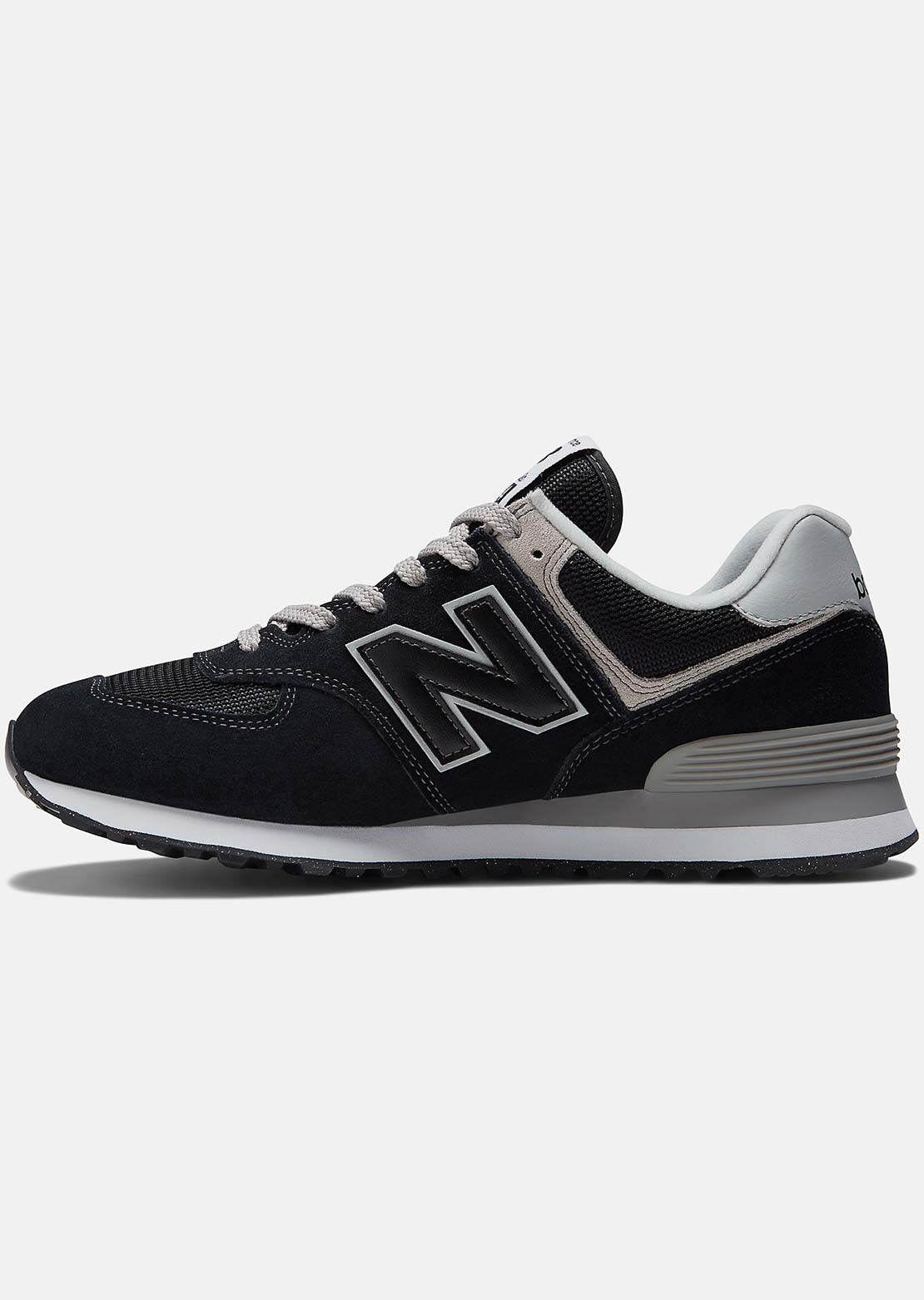 New Balance Men&#39;s 574 Shoes Black/White