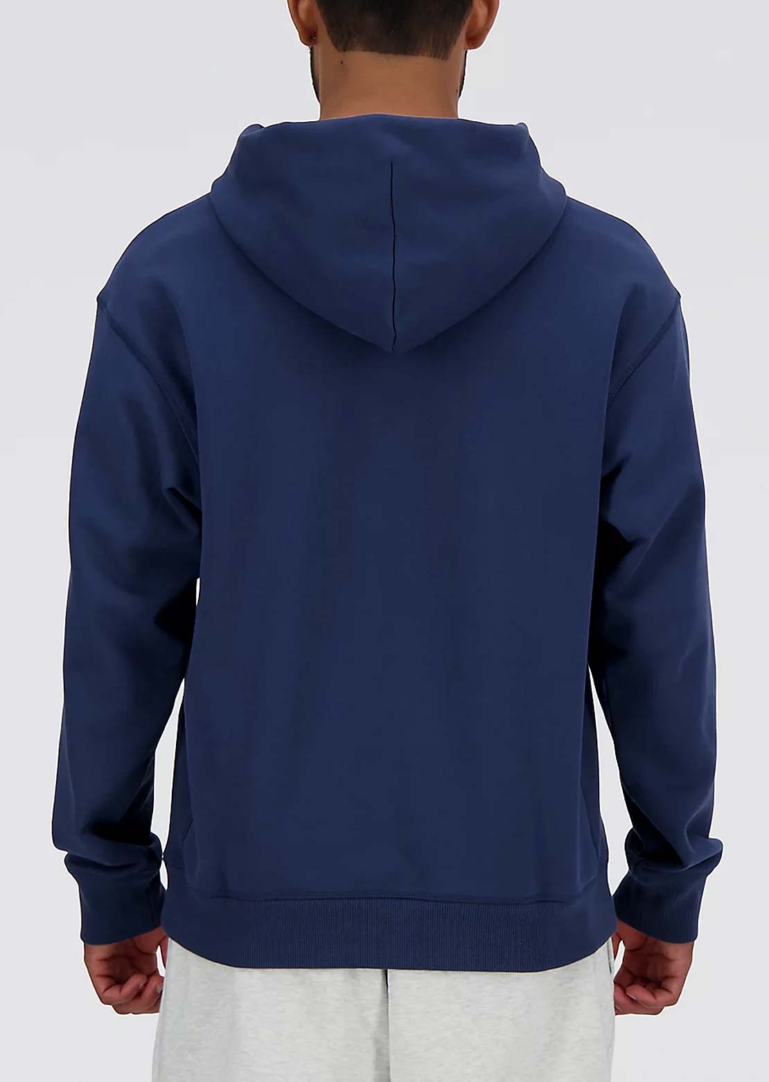 New Balance Men's Athletics French Terry Hood Blue