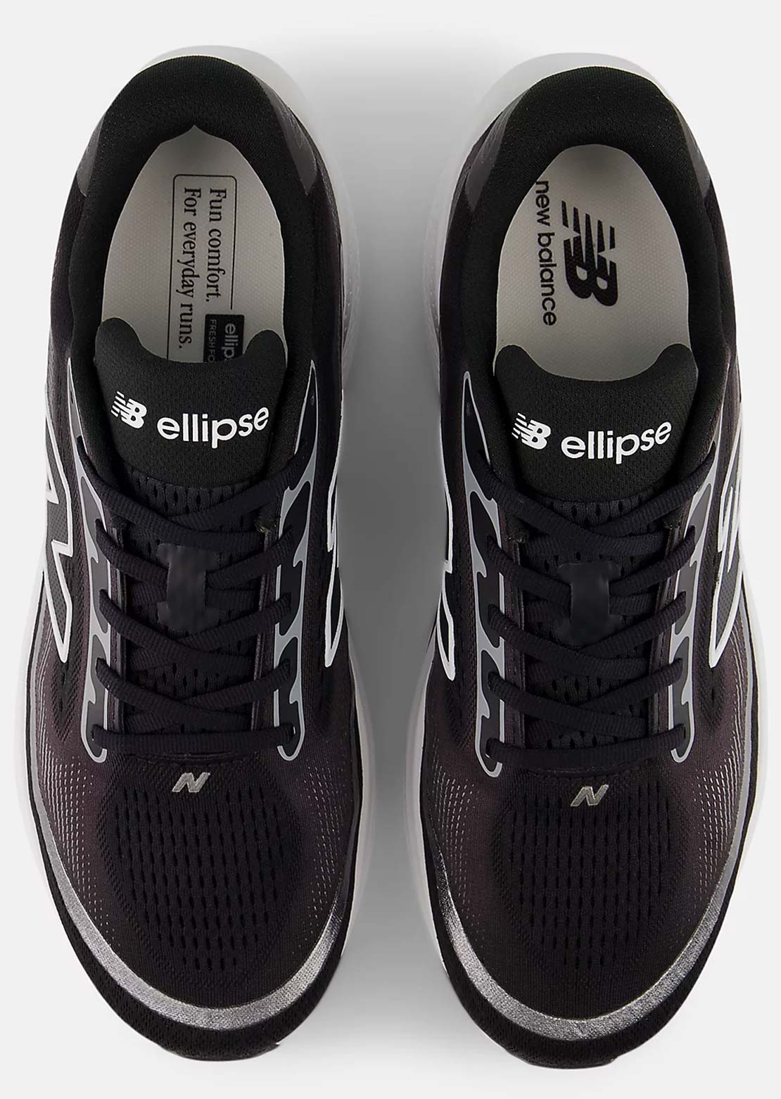 New Balance Men's Ellipse v1 Running Shoes Faded Black