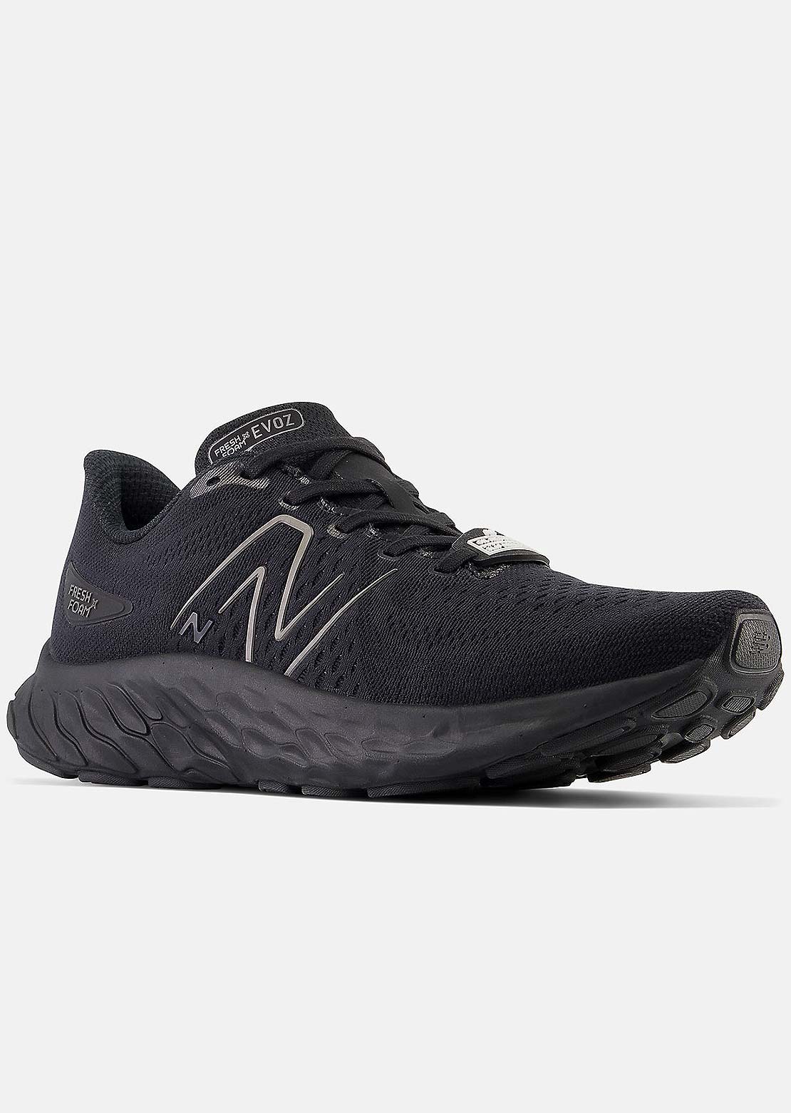 New Balance Men&#39;s Fresh Foam X Evoz V3 Slip Resistant Shoes Black/Black Metallic/Black