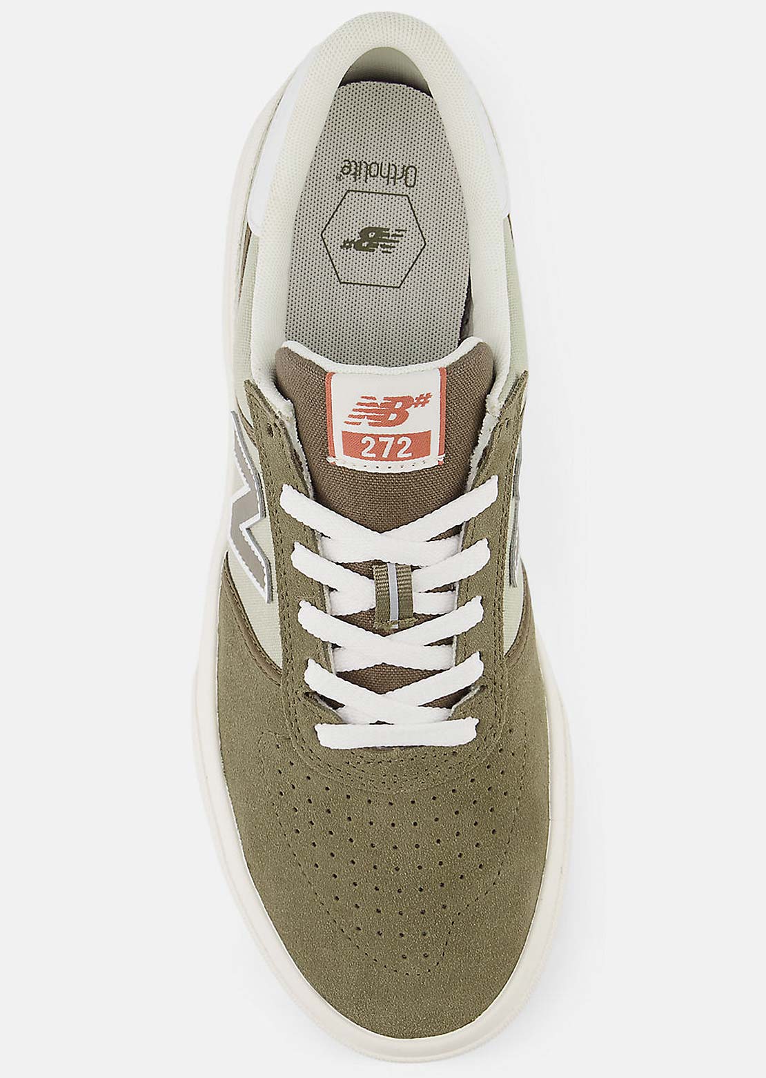 New Balance Men&#39;s Numeric 272 Skate Shoes Dark Camo Olive