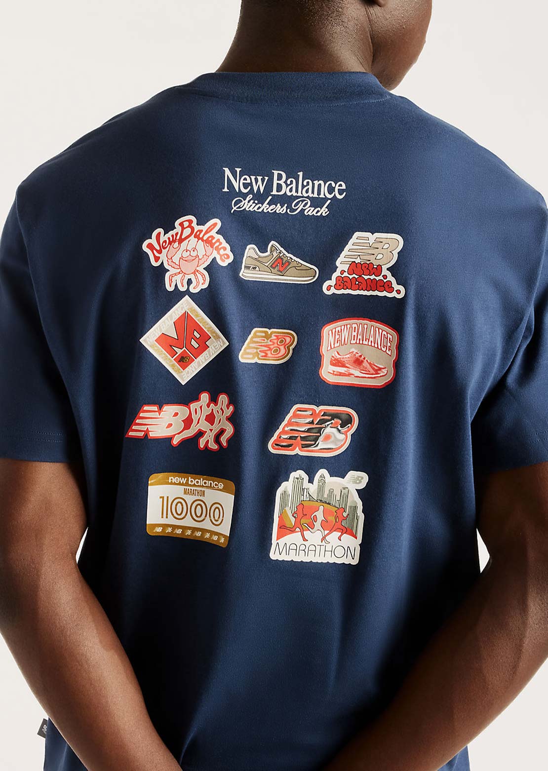 New Balance Men's Sticker Pack T-Shirt