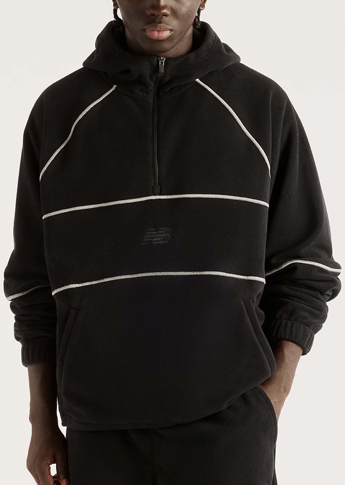 New Balance Hommes Trackside Fleece Chandail à capuche