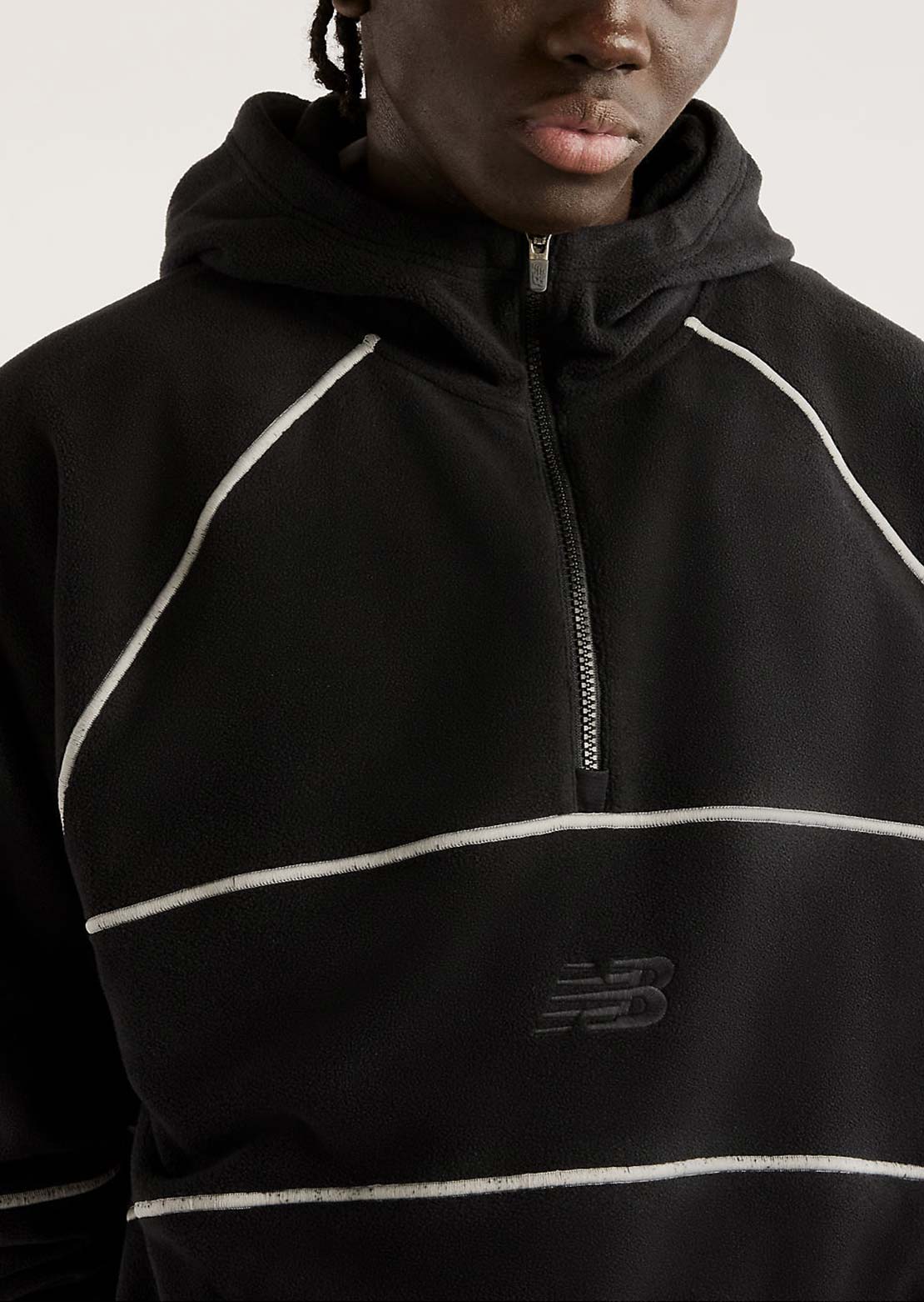 New Balance Hommes Trackside Fleece Chandail à capuche