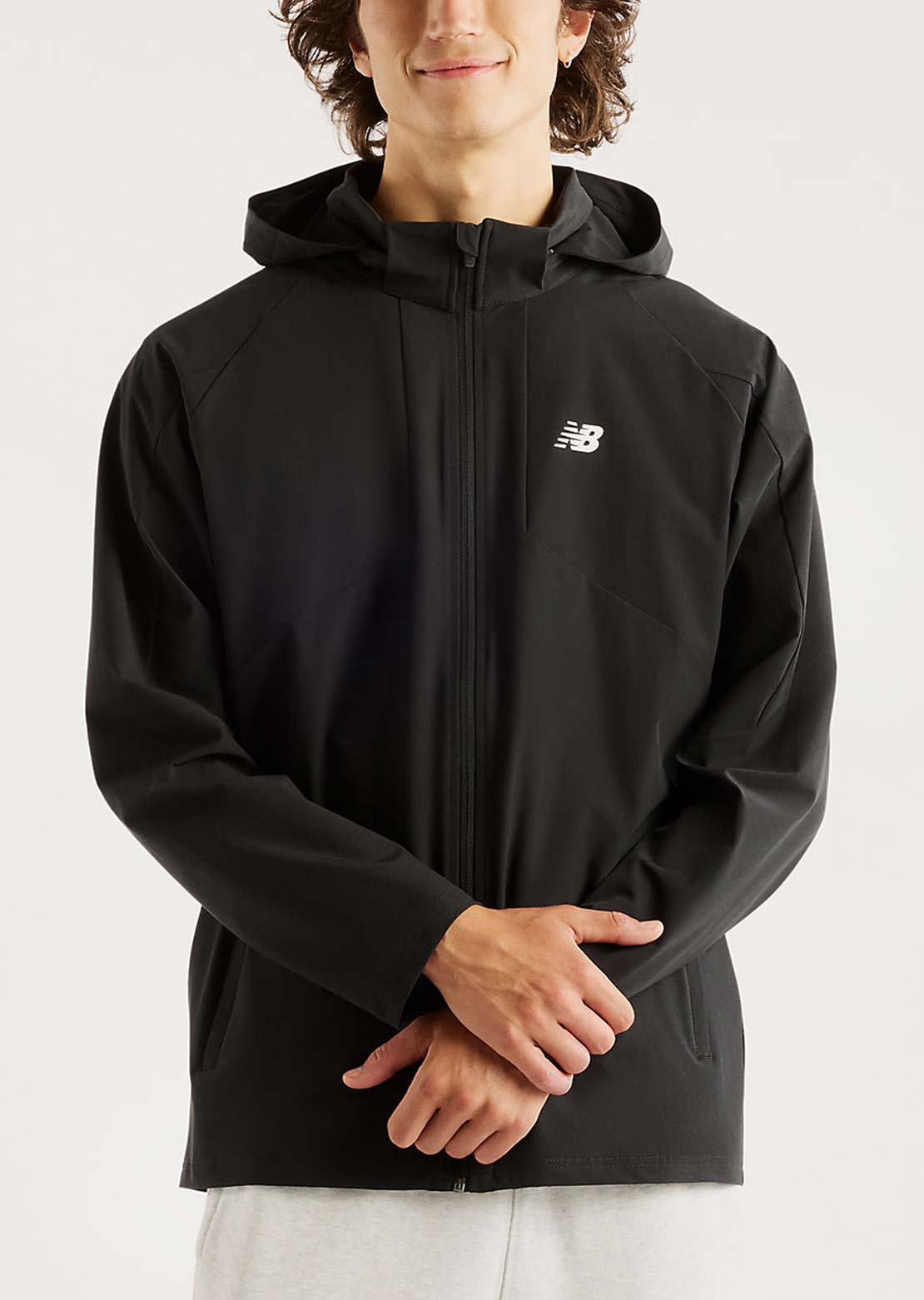 New Balance Hommes Utility Stretch Woven Manteau