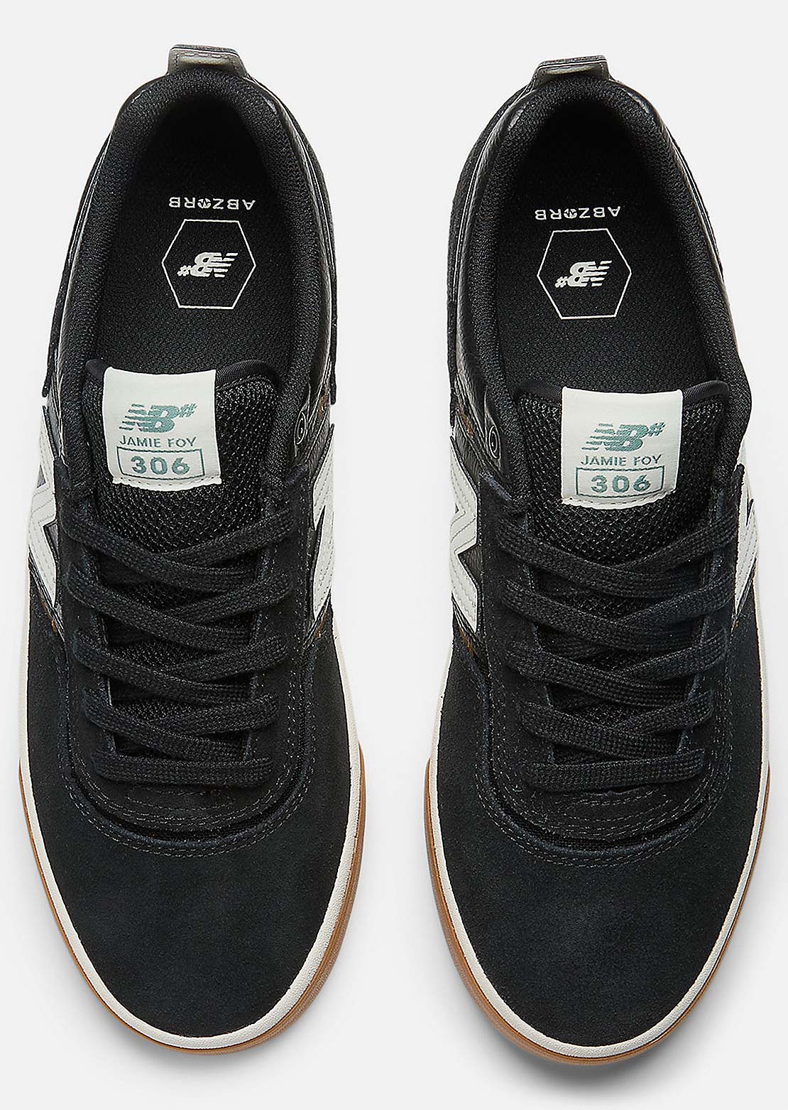 New Balance Numeric 306-Foy Shoes Black/White