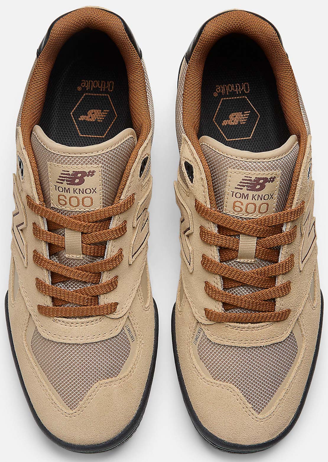 New Balance Numeric 600-Tom Knox Shoes Tan/Black