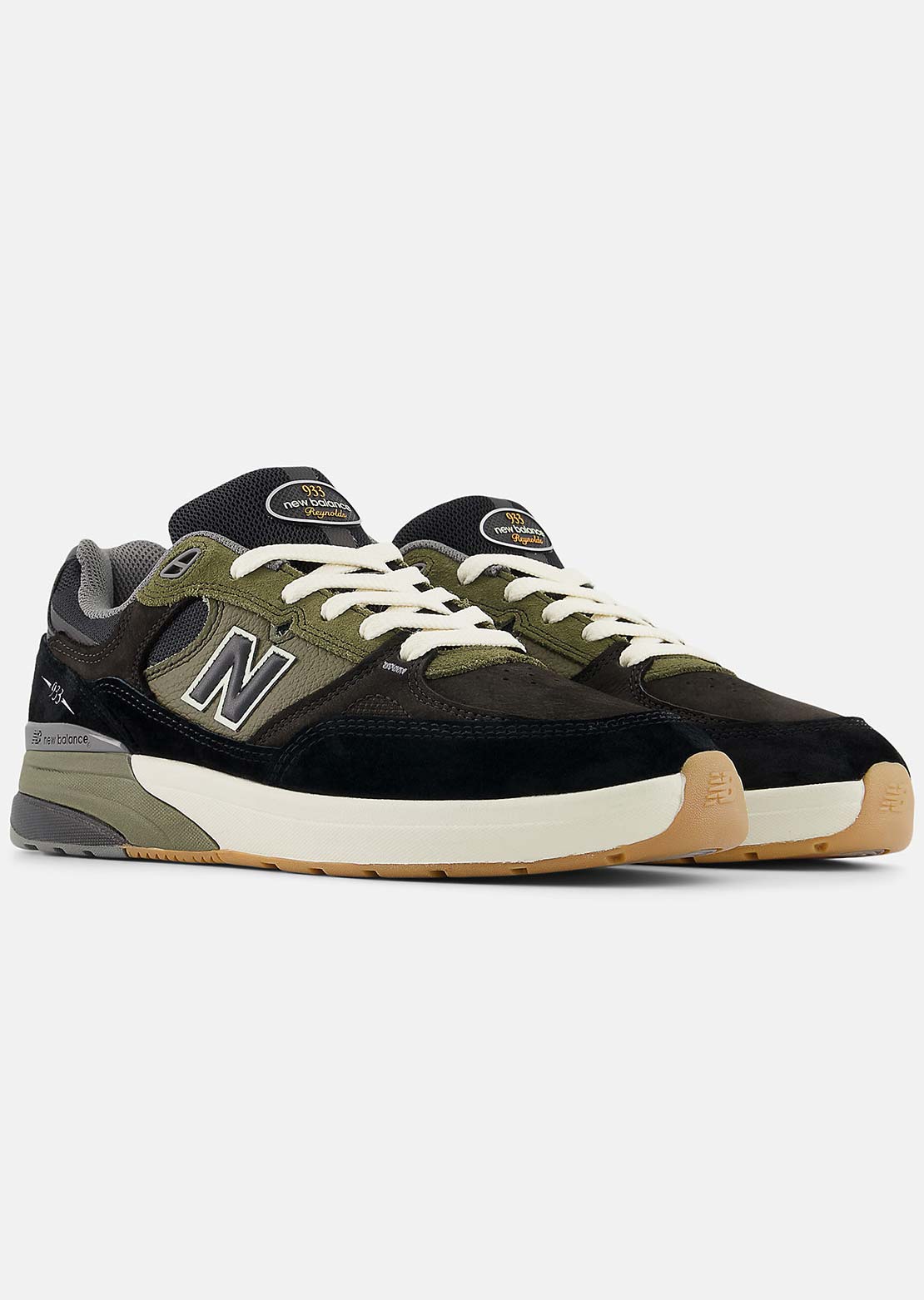 New Balance Numeric 933-Reynolds Shoes Black/Olive