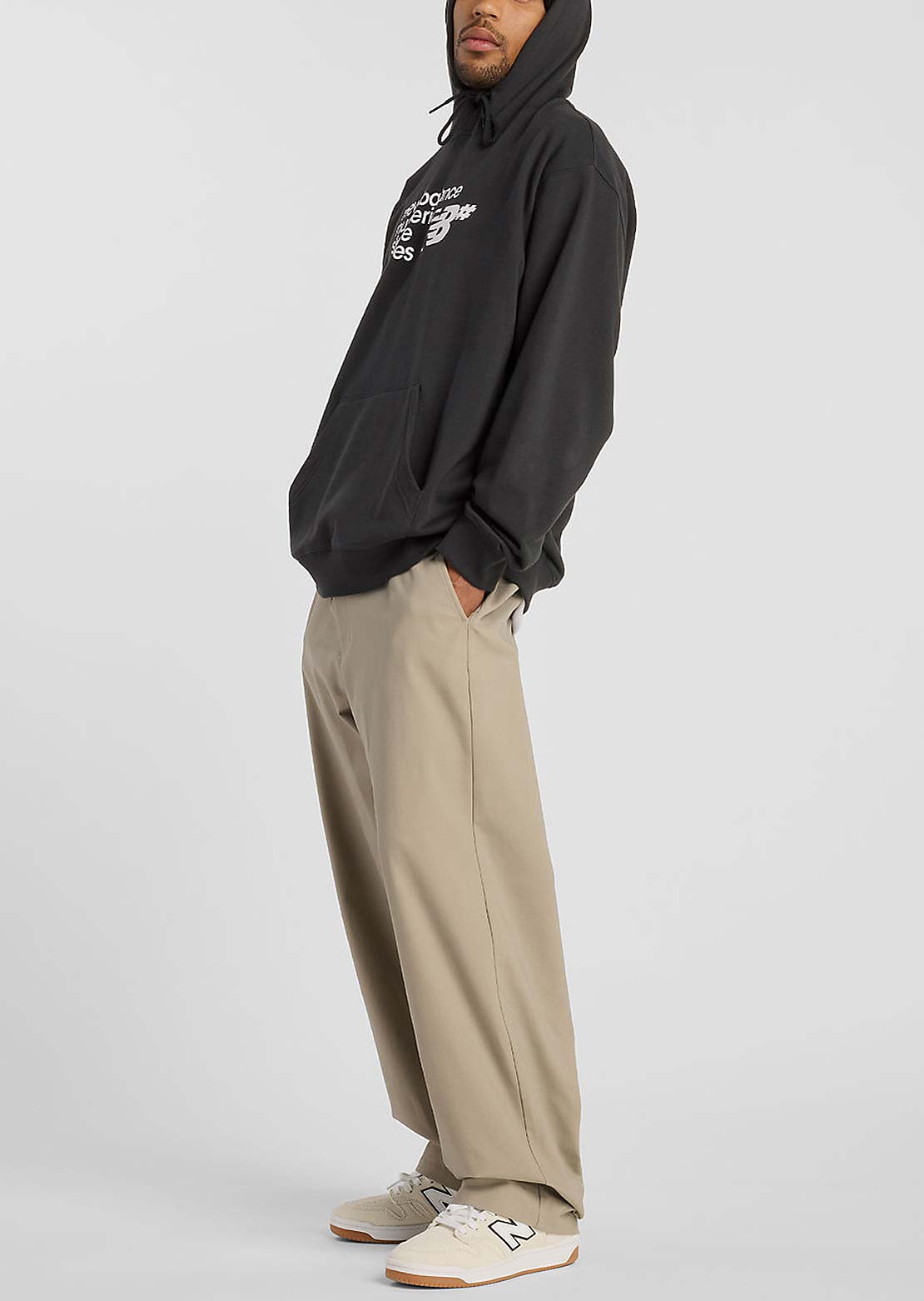 New Balance Numeric Logo Hood Black