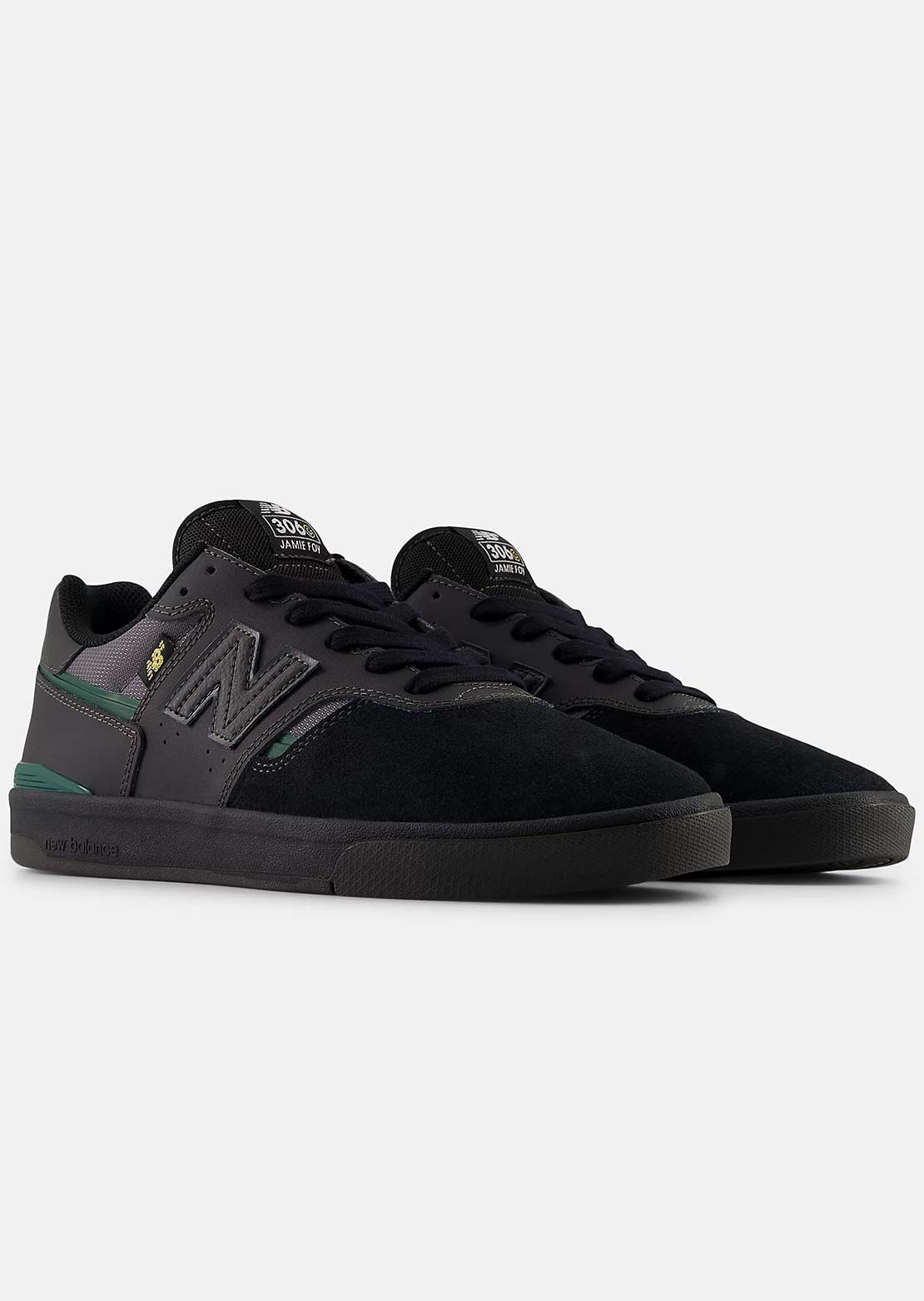 New Balance Numeric Men's 306 Cup-Foy Shoes Black/Black