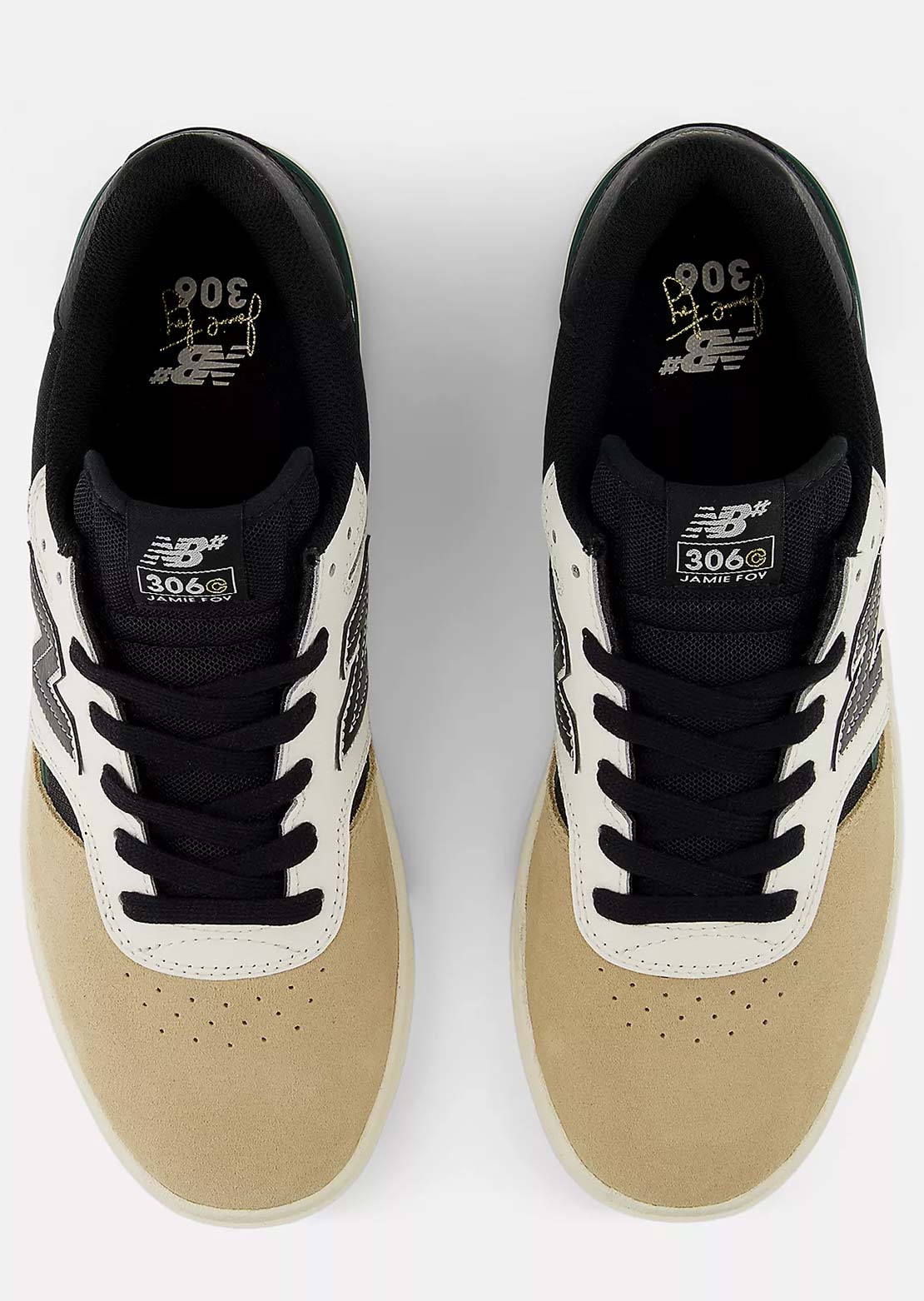 New Balance Numeric Men's 306 Cup-Foy Shoes Tan/Black