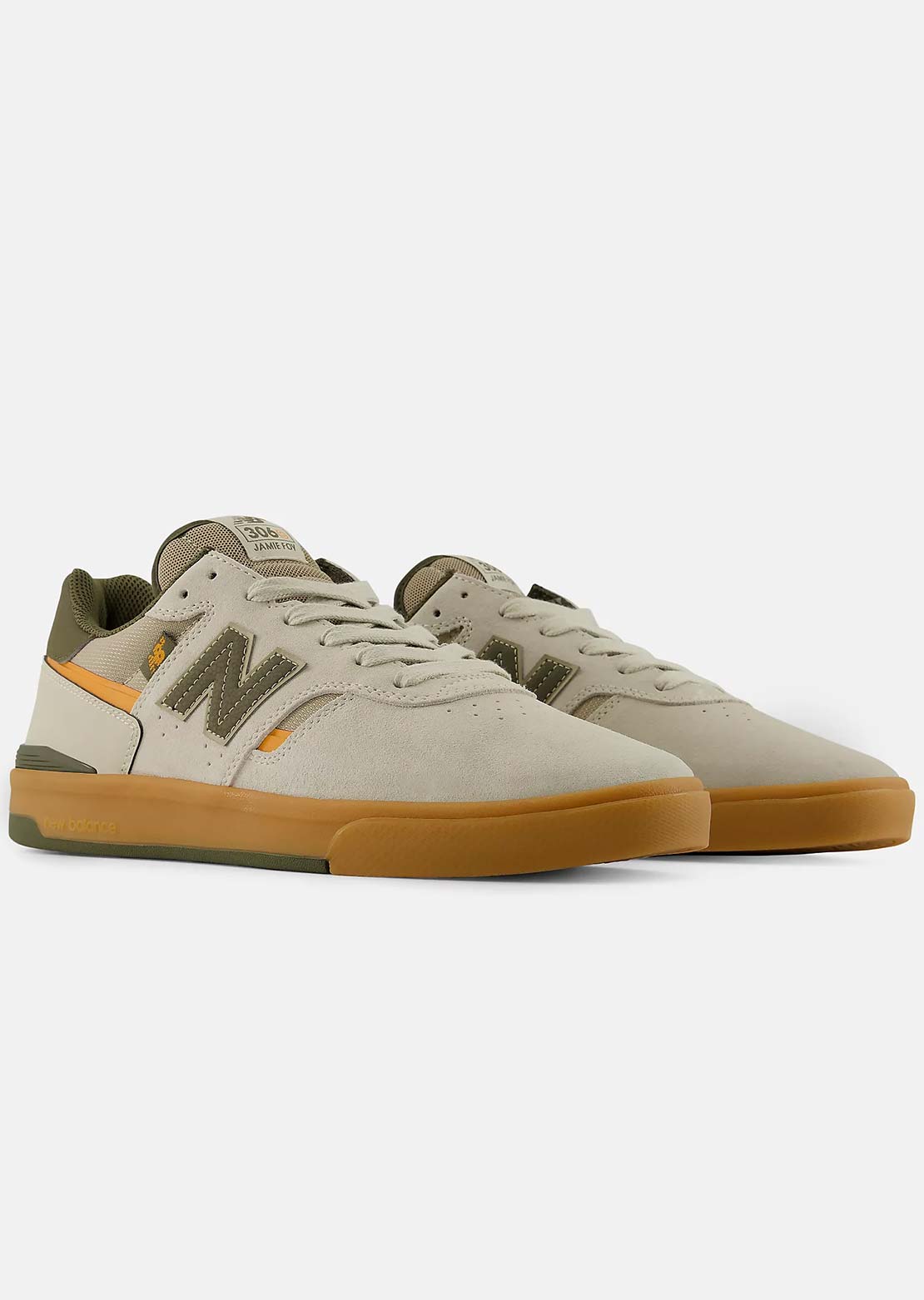 New Balance Numeric Men's 306 Cup-Foy Shoes Tan/Olive