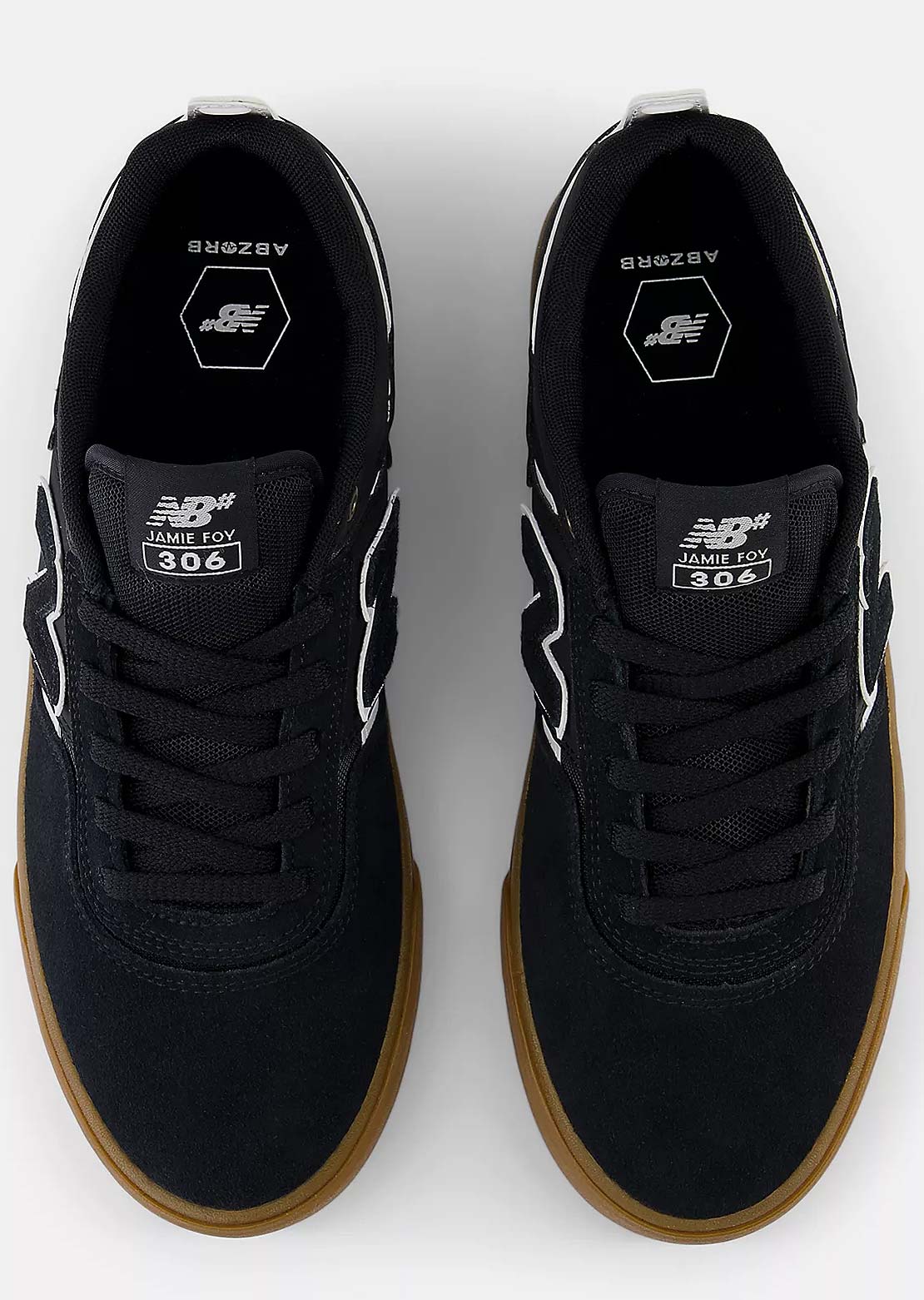 New Balance Numeric Men's 306 Foy Shoes Black/Gum