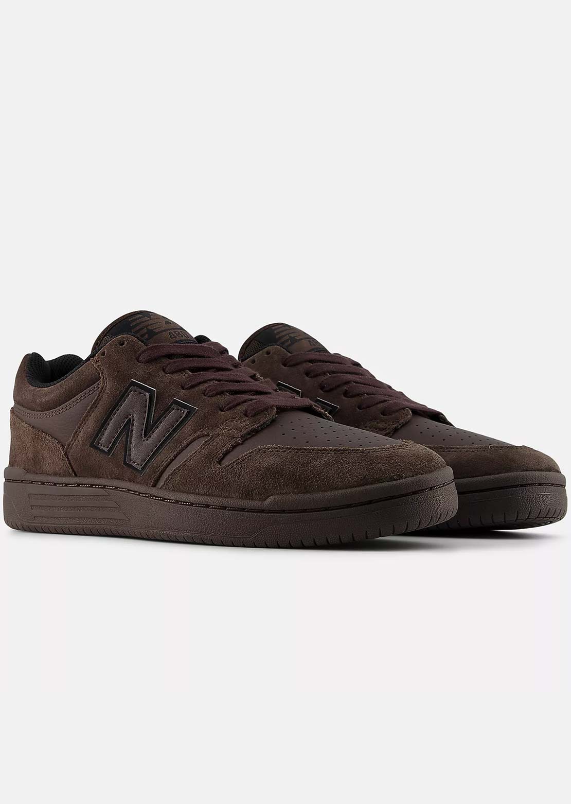 New Balance Numeric Men's 480 Shoes Chocolate/Chocolate Brown