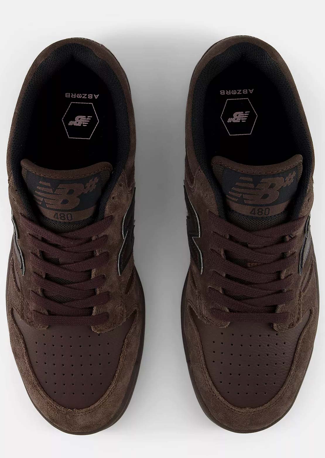 New Balance Numeric Men's 480 Shoes Chocolate/Chocolate Brown