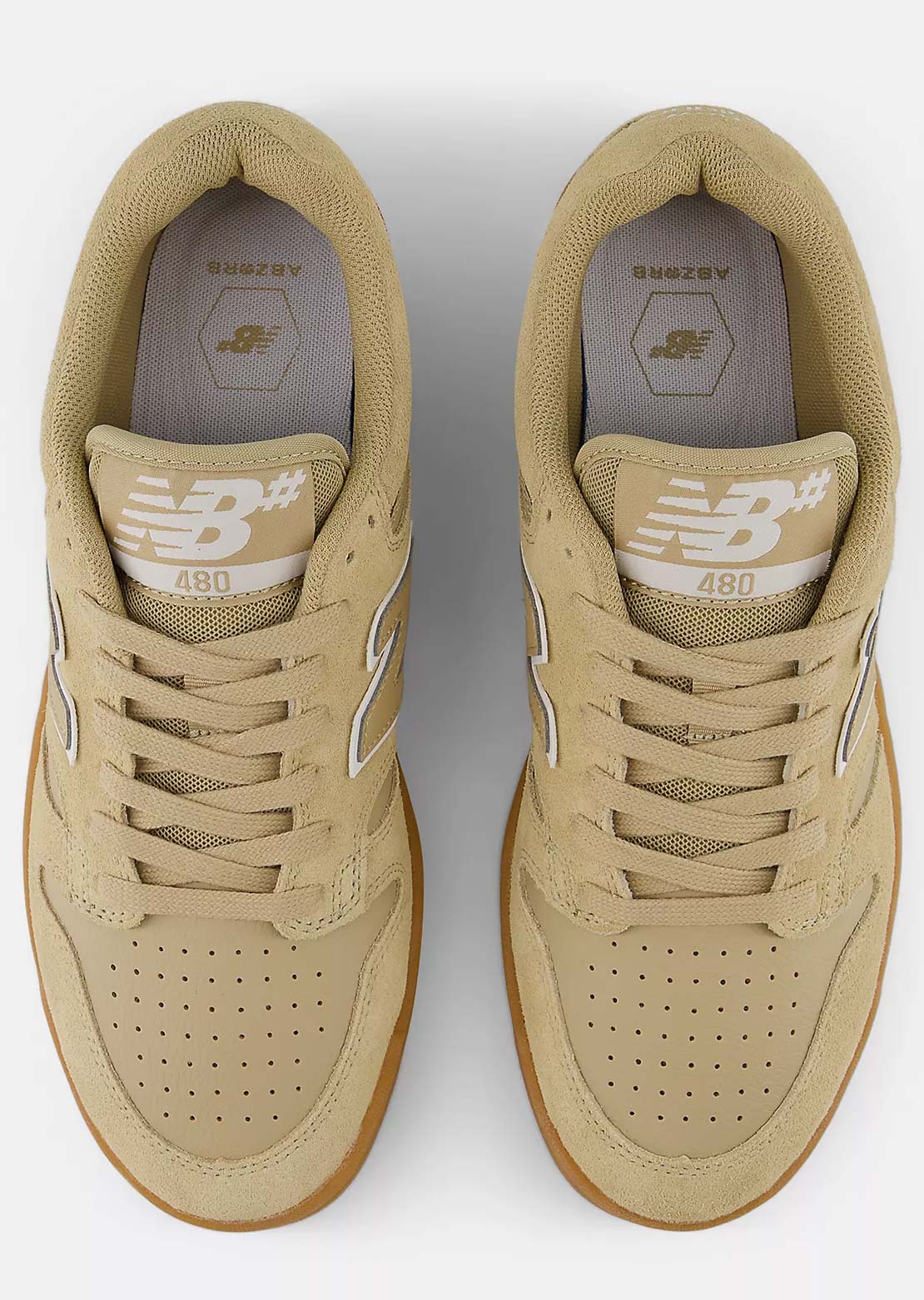 New Balance Numeric Men's 480 Wide Shoes Tan/Gum