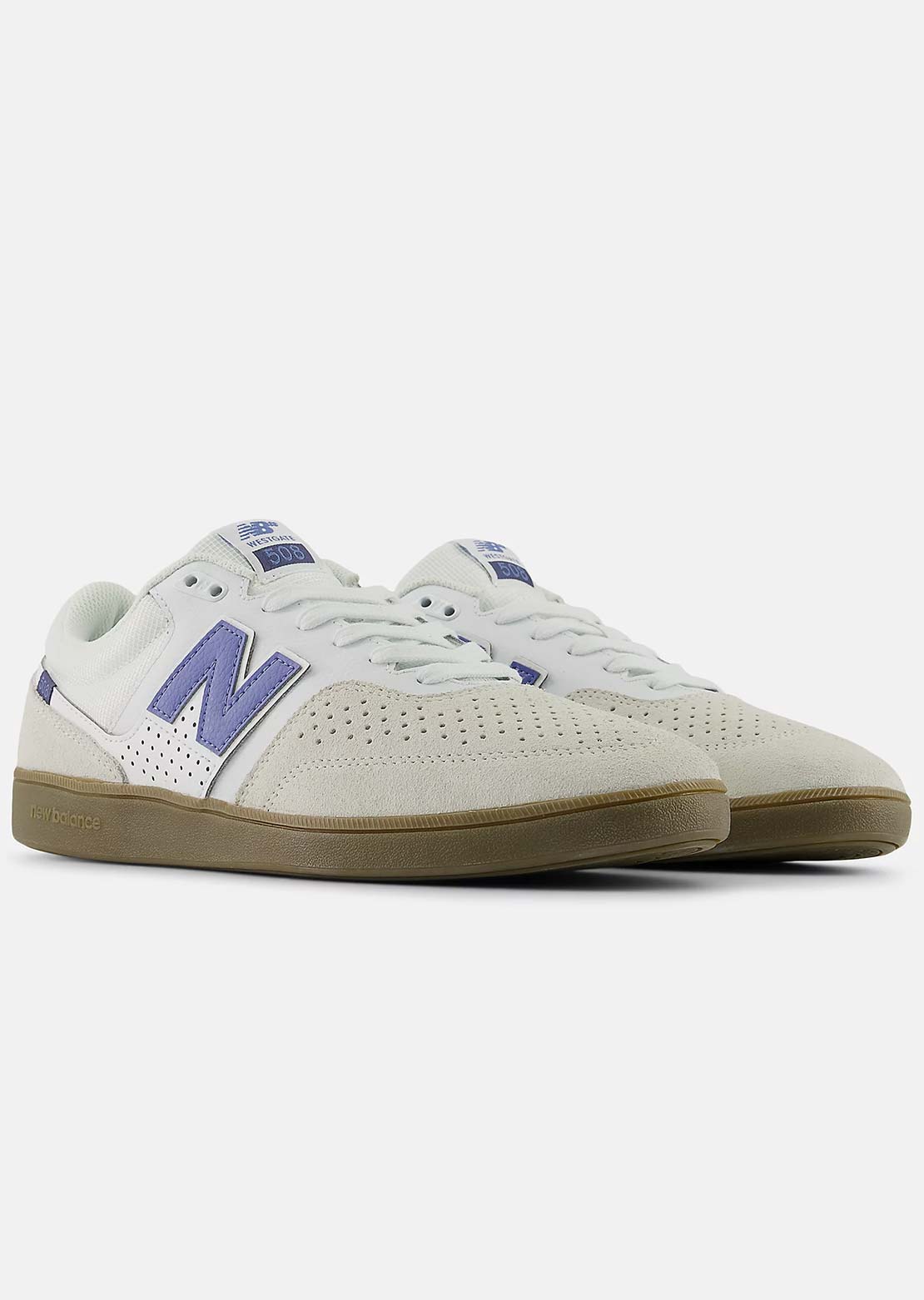 New Balance Numeric Men's 508 Westgate Shoes White/Light Blue