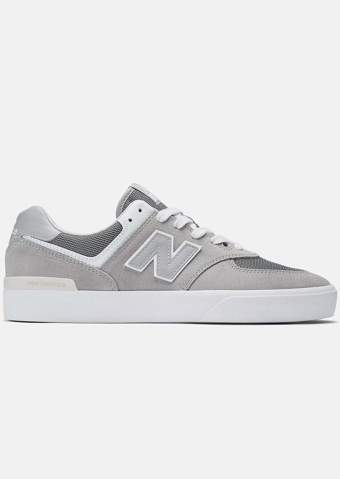 New Balance Numeric Men's 574 Vulc Shoes Grey II