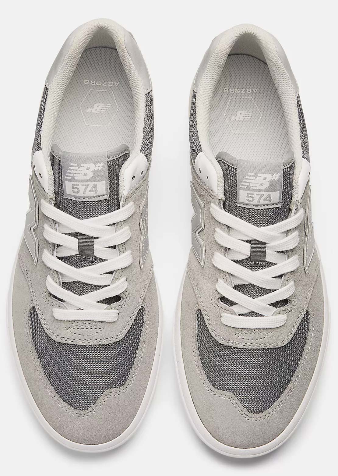 New Balance Numeric Men's 574 Vulc Shoes Grey II
