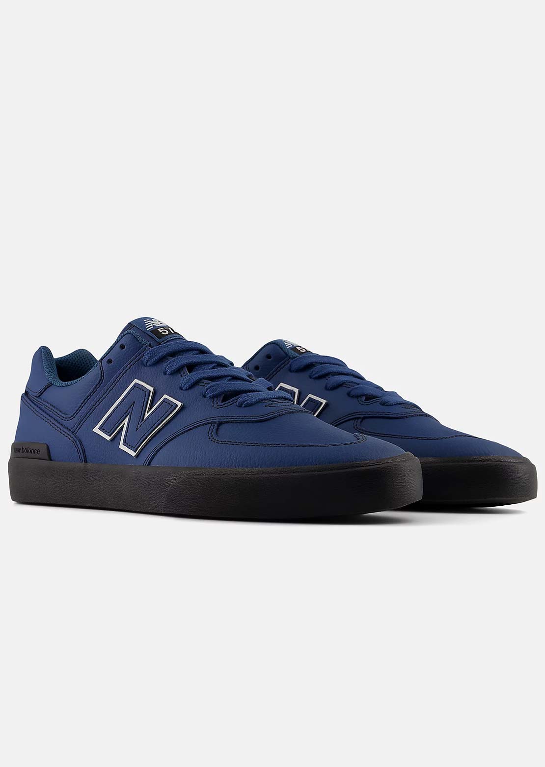 New Balance Numeric Men's 574 Vulc Shoes Shoreline Blue/Black